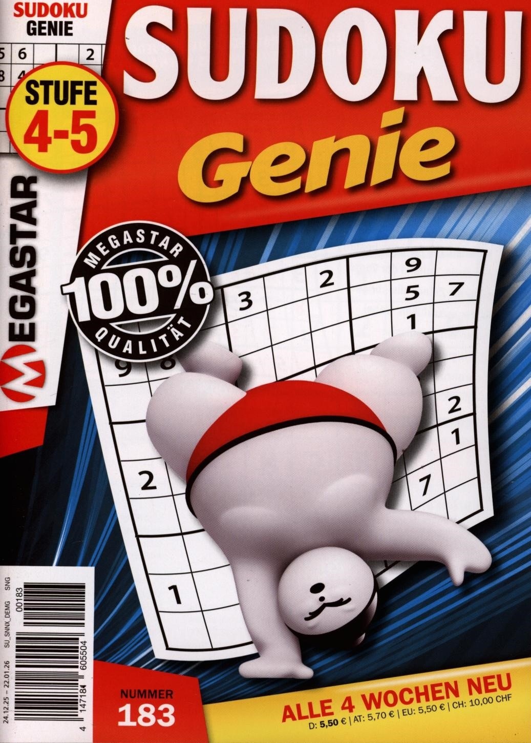 Sudoku Genie 183/2025