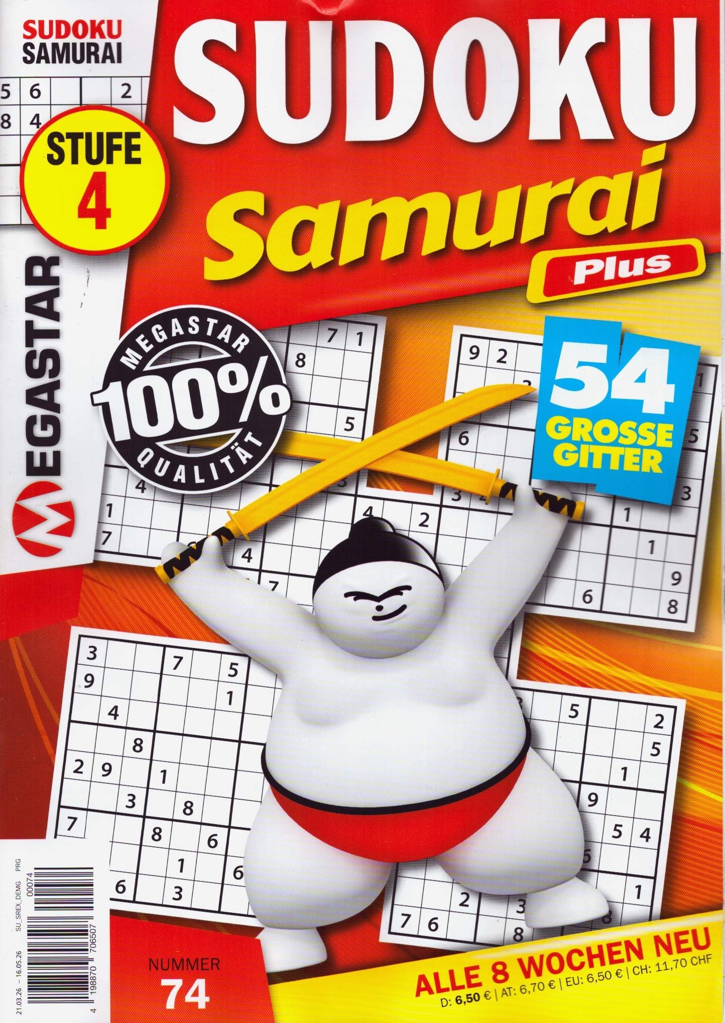 Sudoku Samurai Plus 74/2026