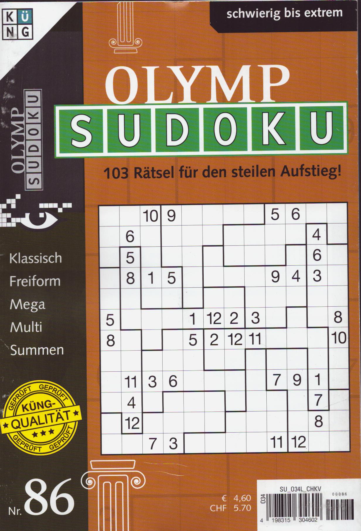 Olymp Sudoku 86/2026