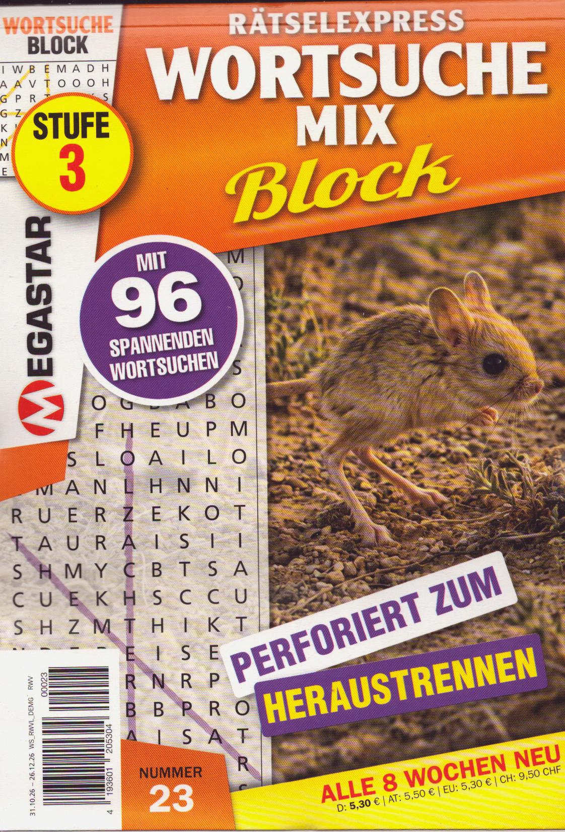 Wortsuche Mix Block 23/2026