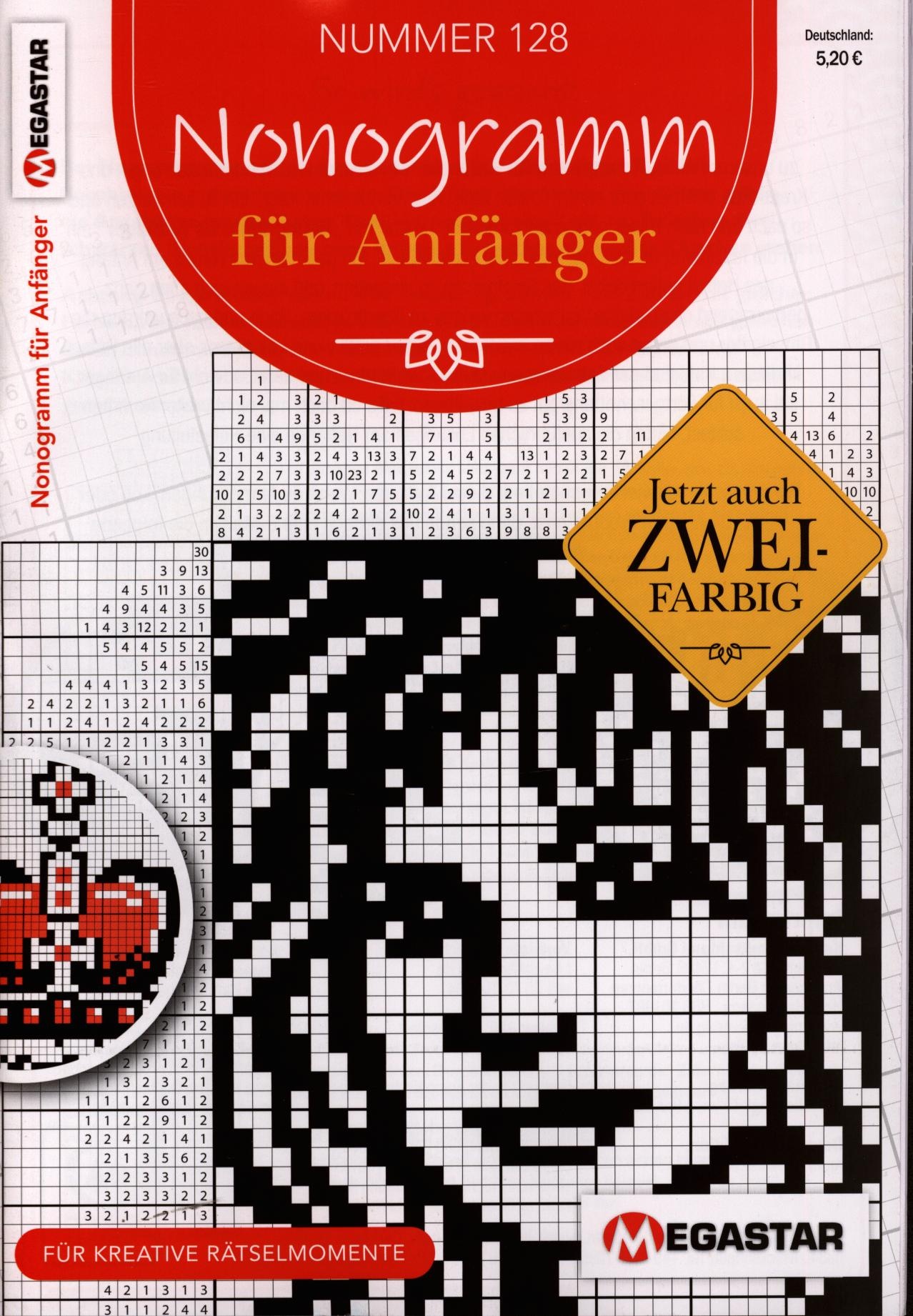 Nonogramm für Anfänger 128/2025 Nonogramm für Anfänger 128/2025