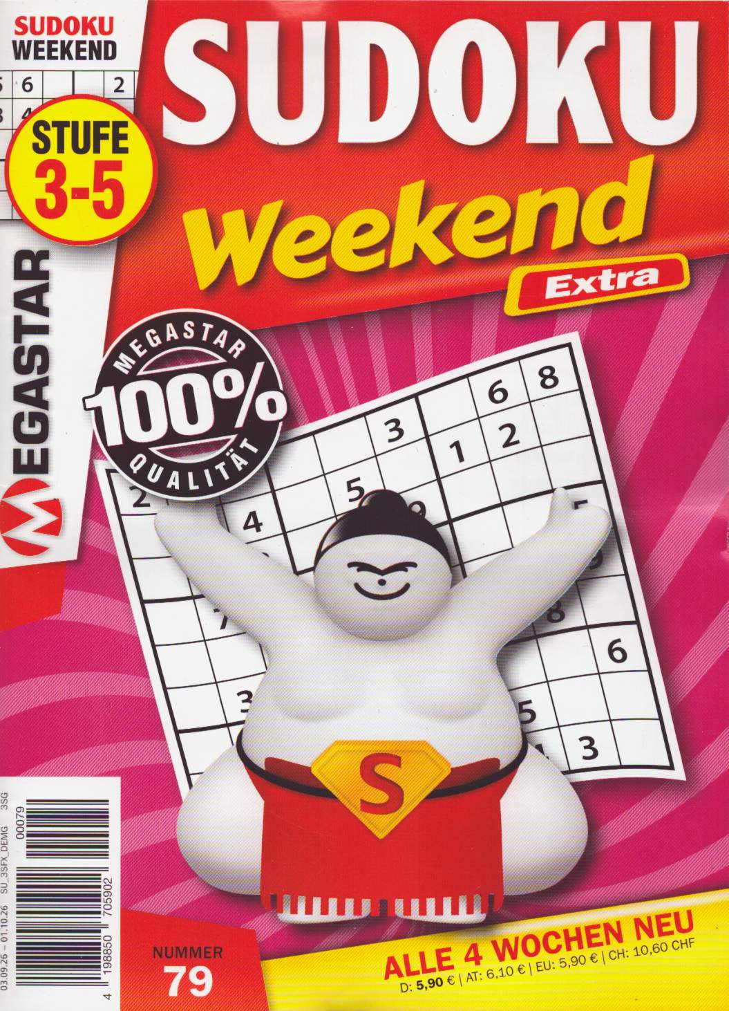 Sudoku Weekend Extra 79/2026