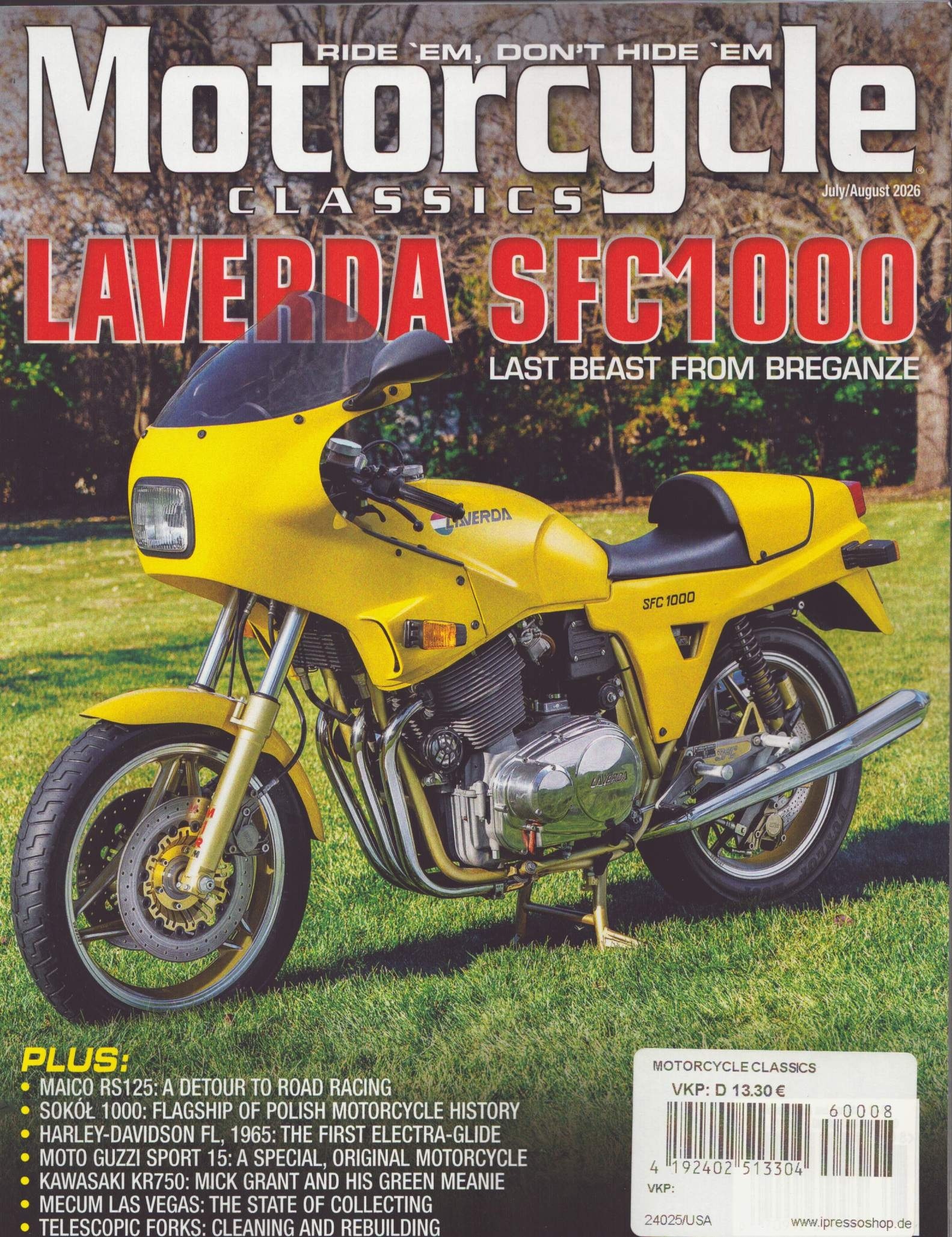 Motorcycle CLASSICS 8/2026