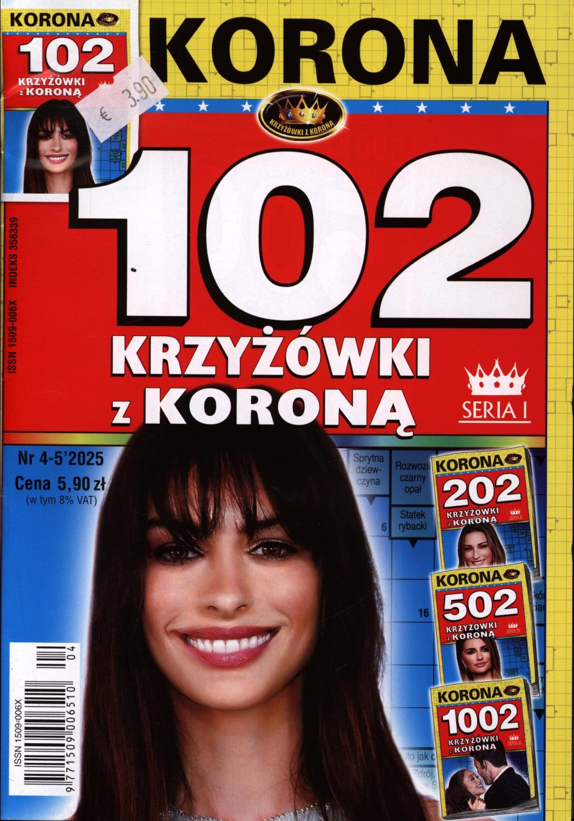 102 KRZYZOWKI Z KORONA 4/2025