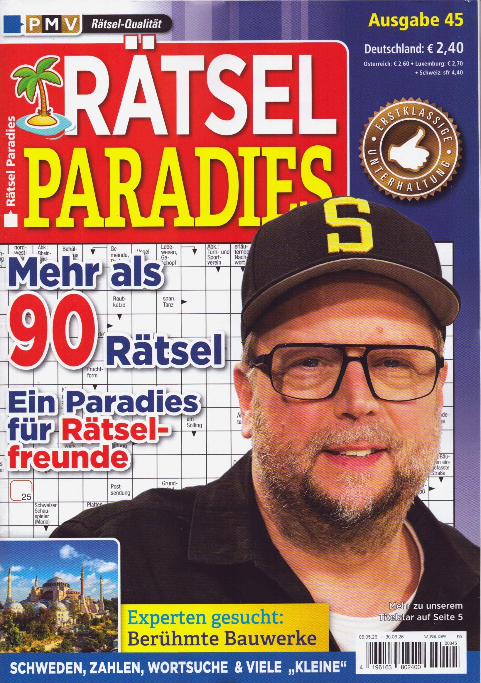 Rätsel Paradies 45/2026