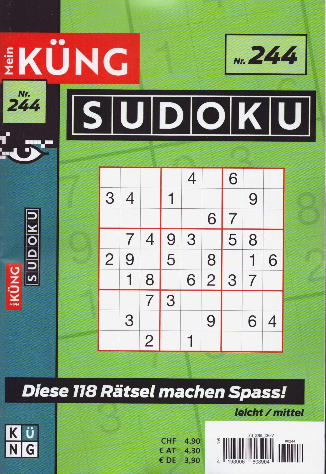 Mein Küng Sudoku 244/2026
