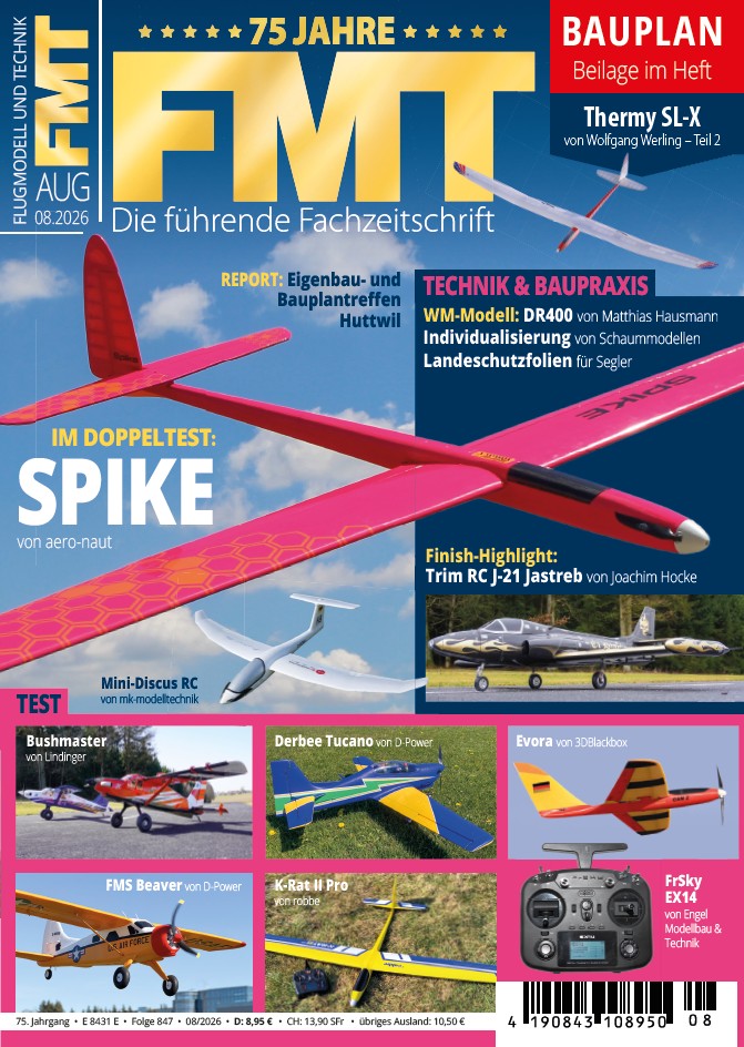 FMT - Flugmodell und Technik 8/2026