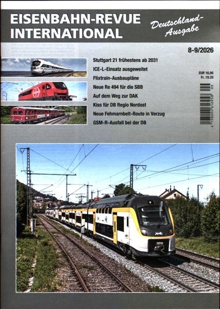 Eisenbahn-Revue International 9/2026
