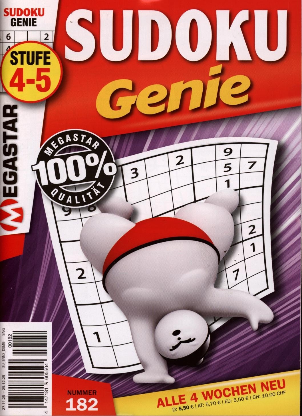 Sudoku Genie 182/2025