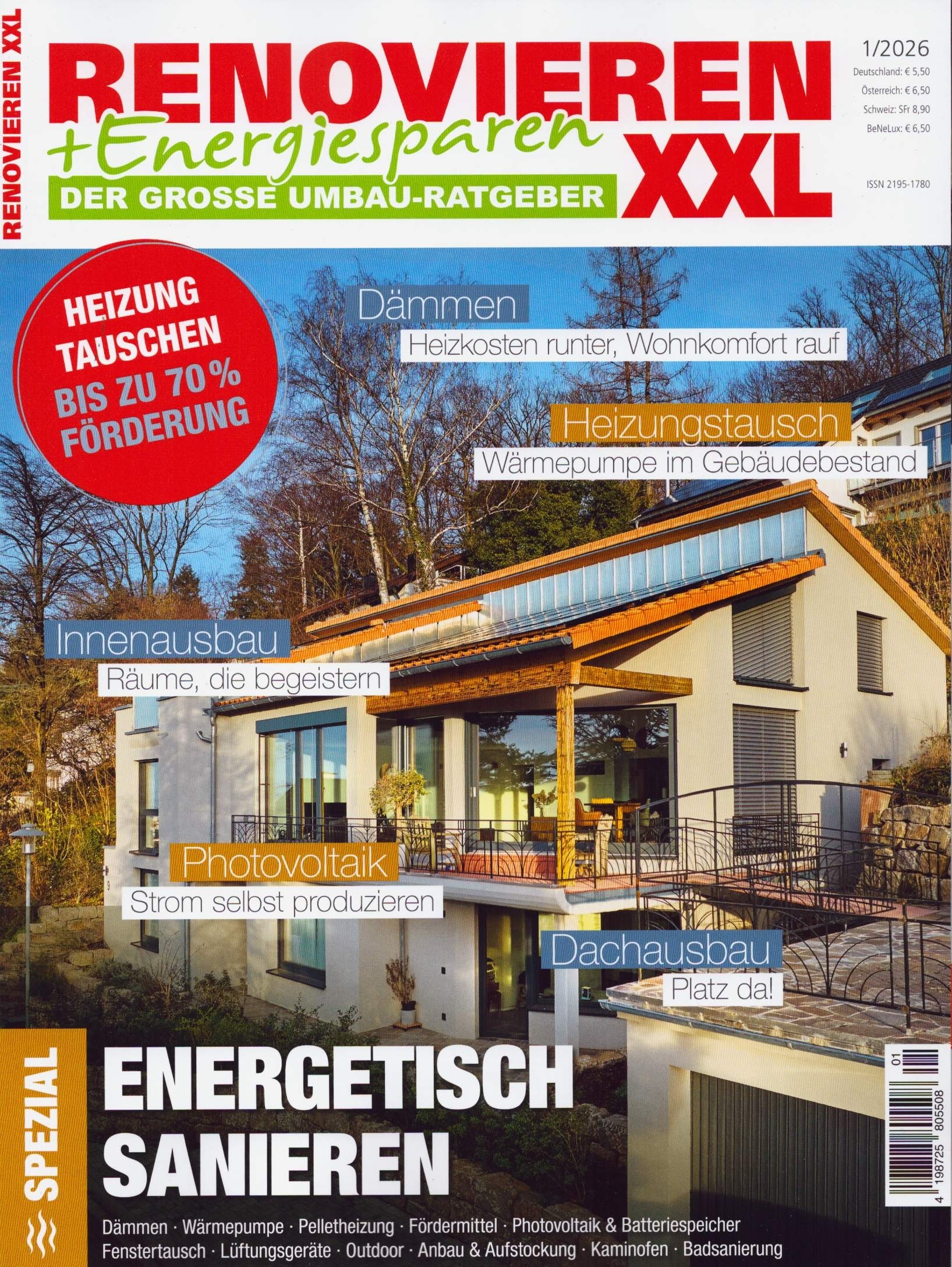 Renovieren + Energiesparen 1/2026
