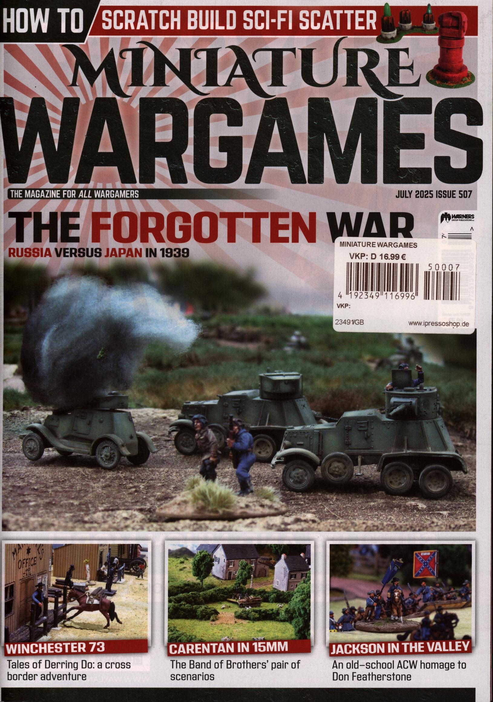 MINIATURE WARGAMES 7/2025