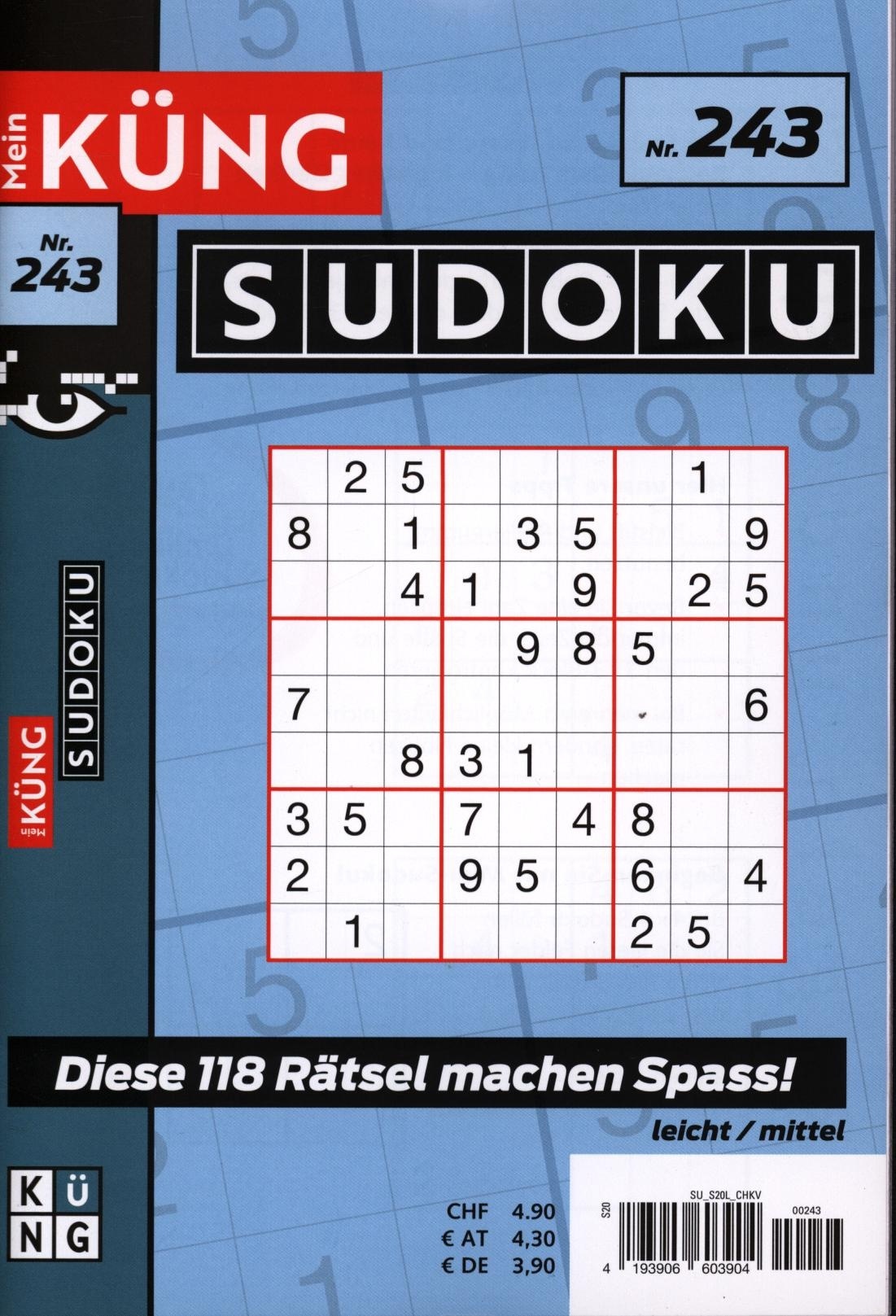 Mein Küng Sudoku 243/2026