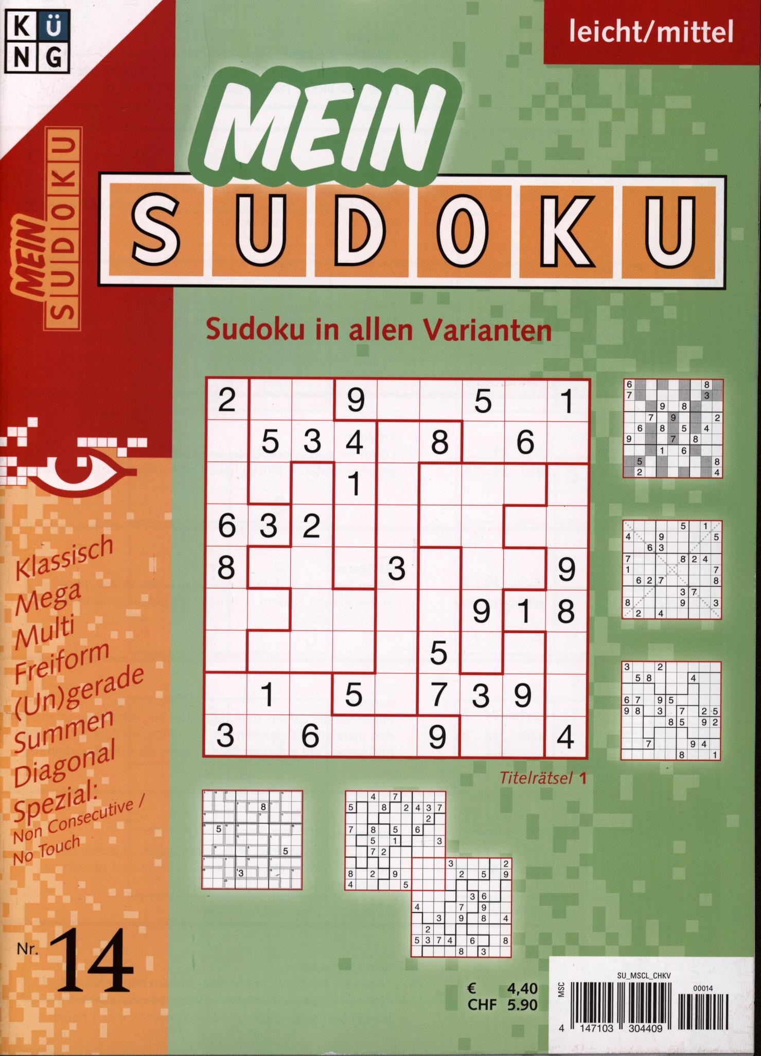 Mein Sudoku 14/2025