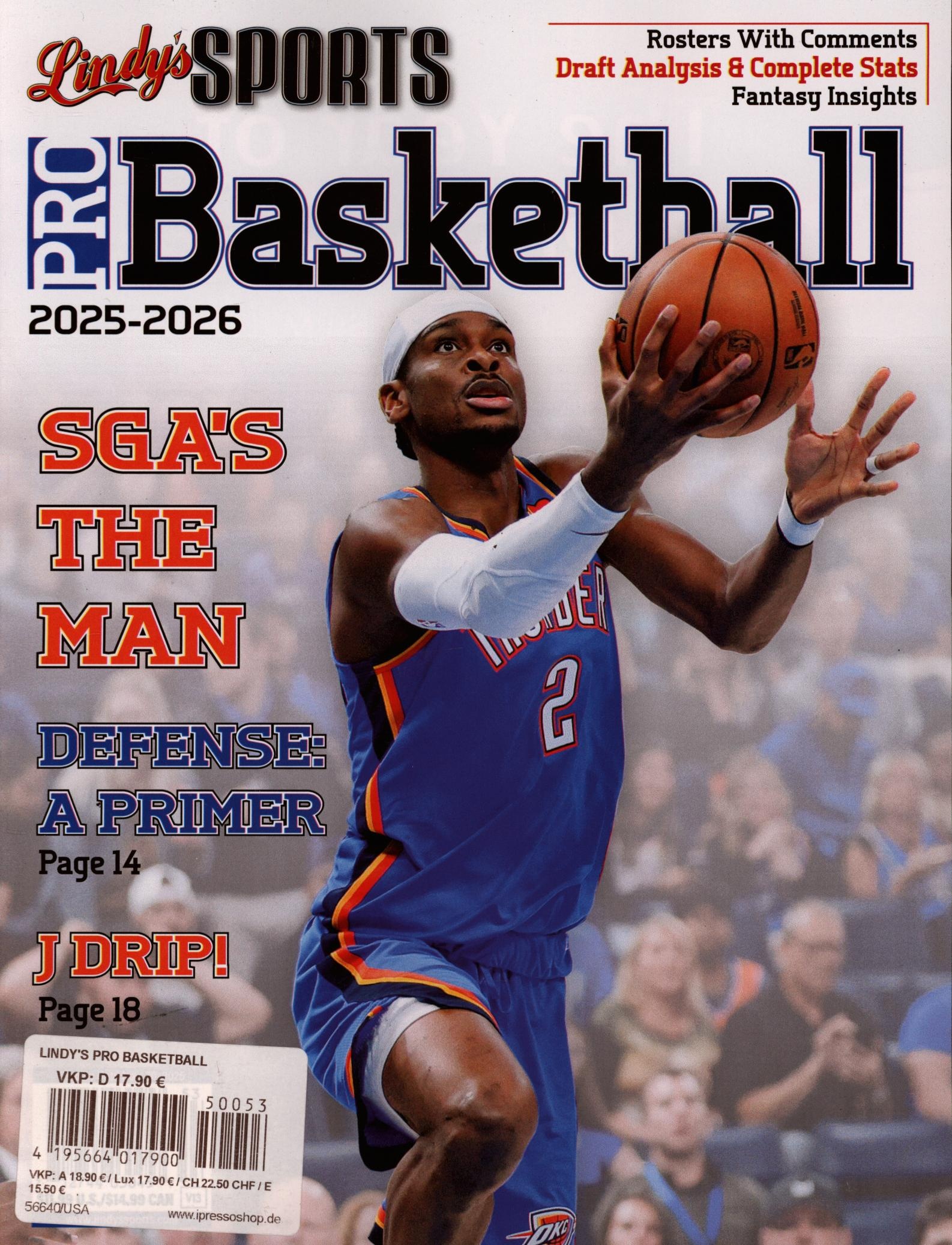Lindy´s Pro Basketball 53/2025