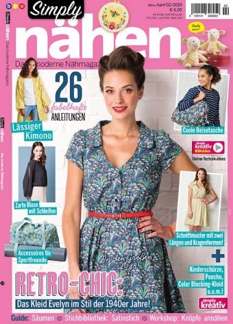 Simply Nähen 2/2019 Simply Nähen 2/2019