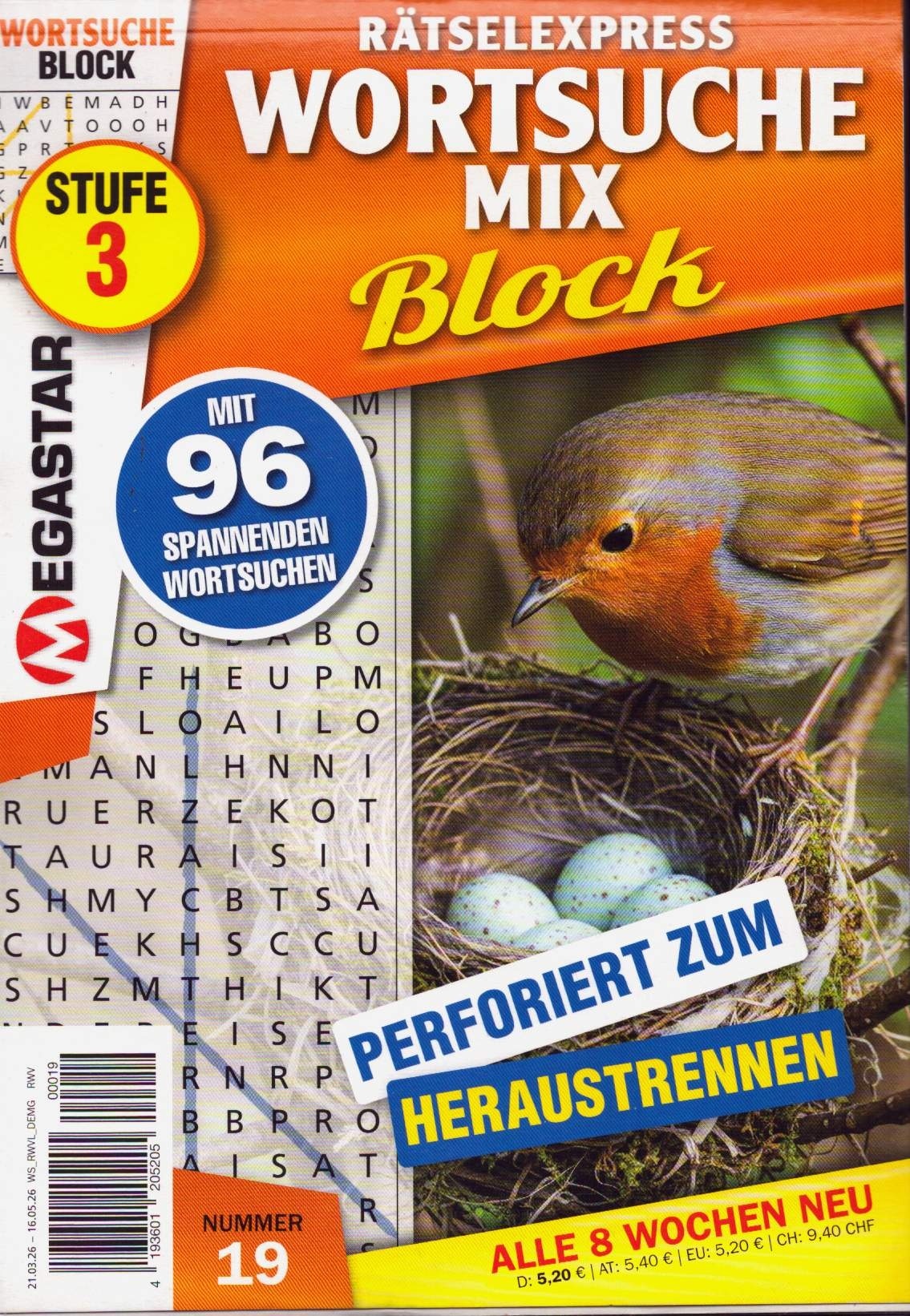 Wortsuche Mix Block 19/2026