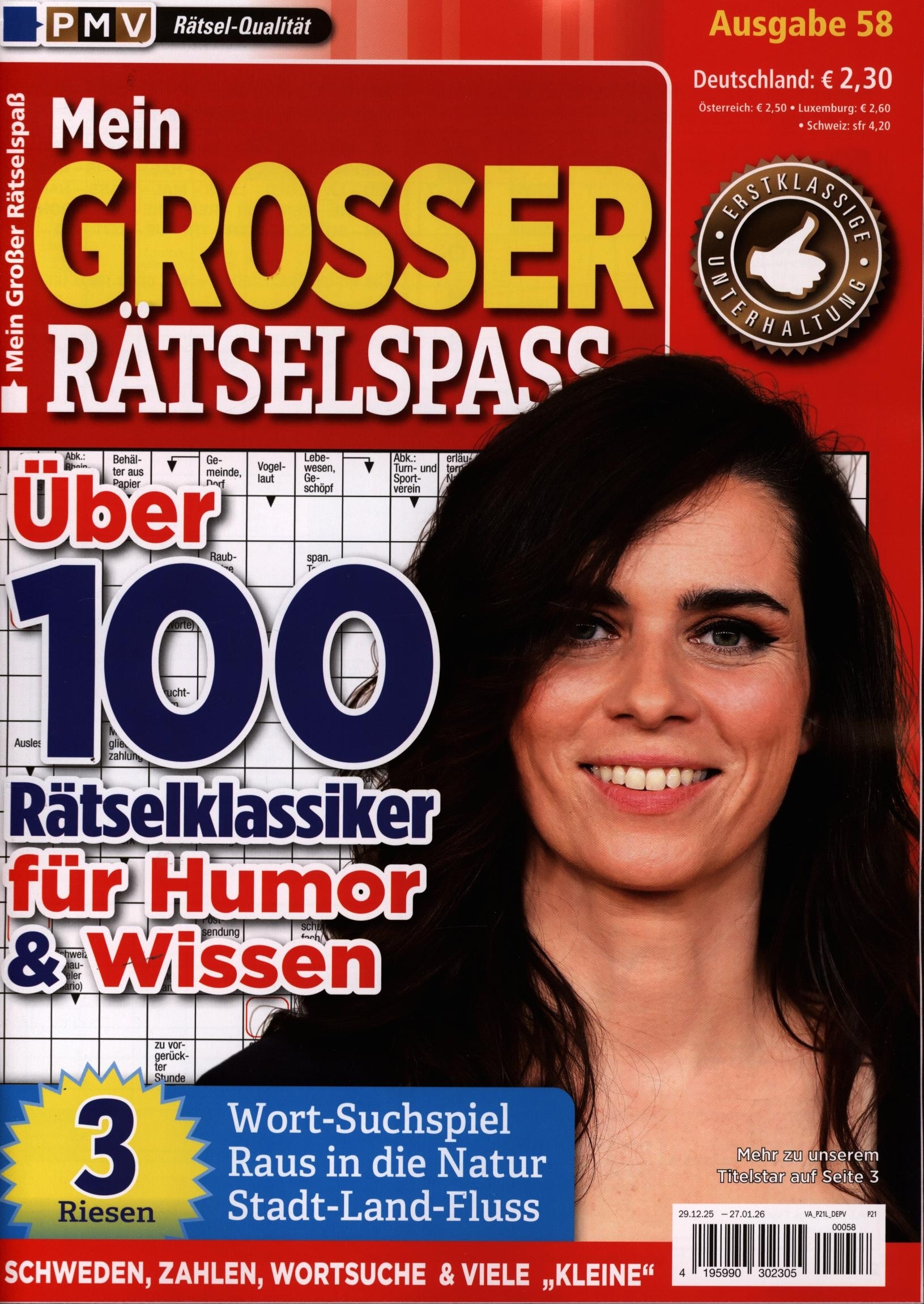 Mein großer Rätselspaß 58/2025