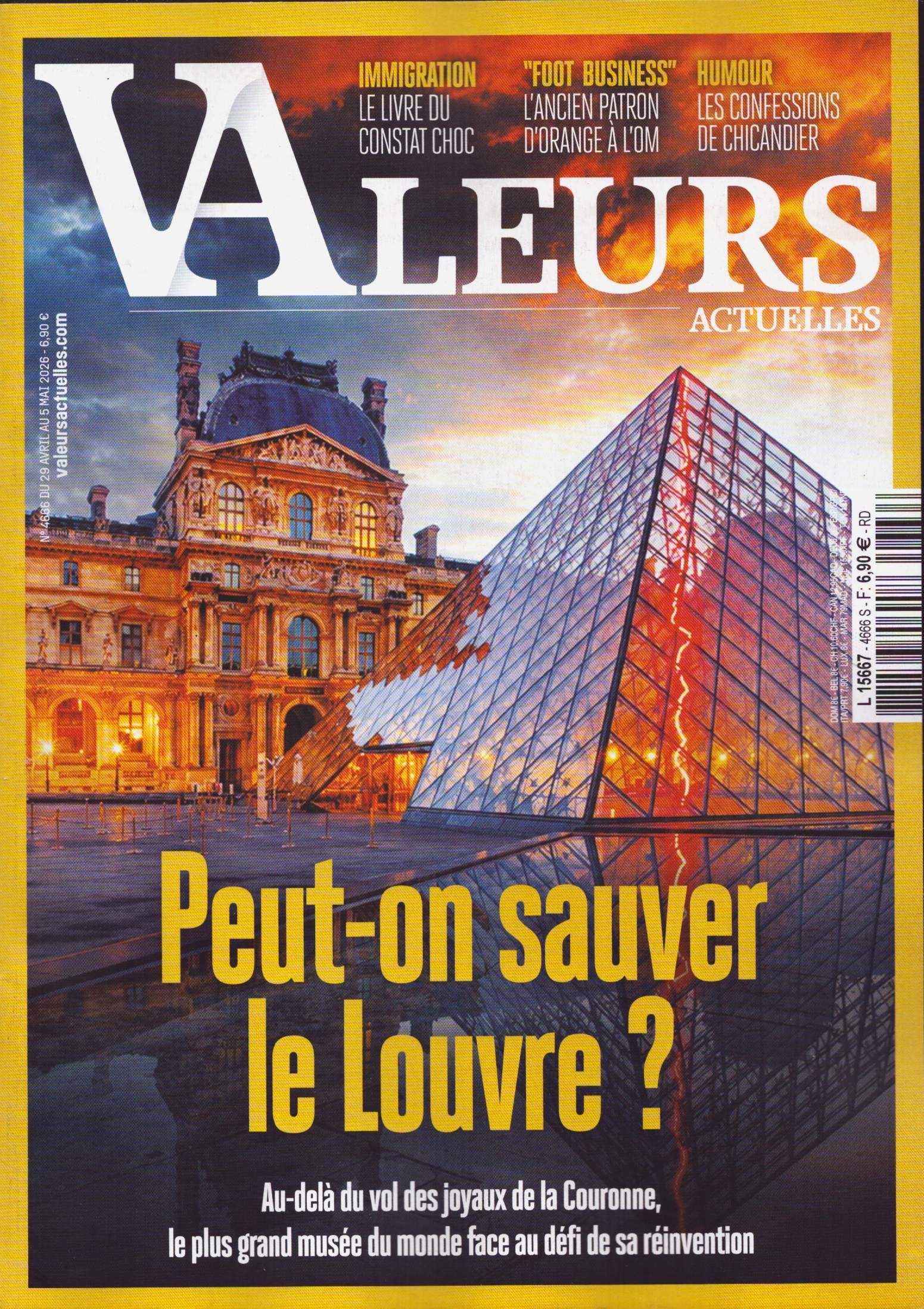 VALEURS ACTUELLES 4666/2026