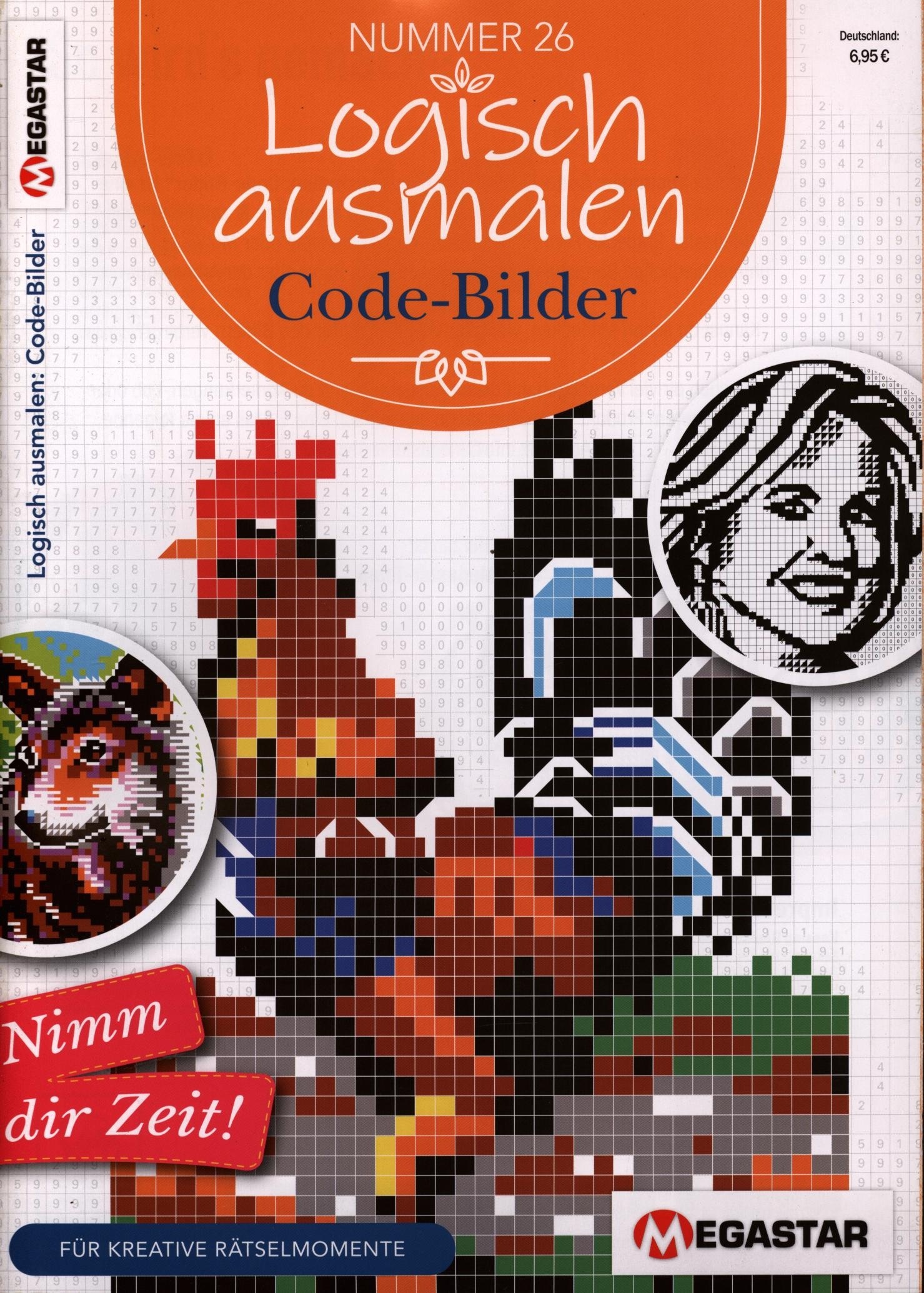 Logisch Ausmalen - Code-Bilder 26/2026