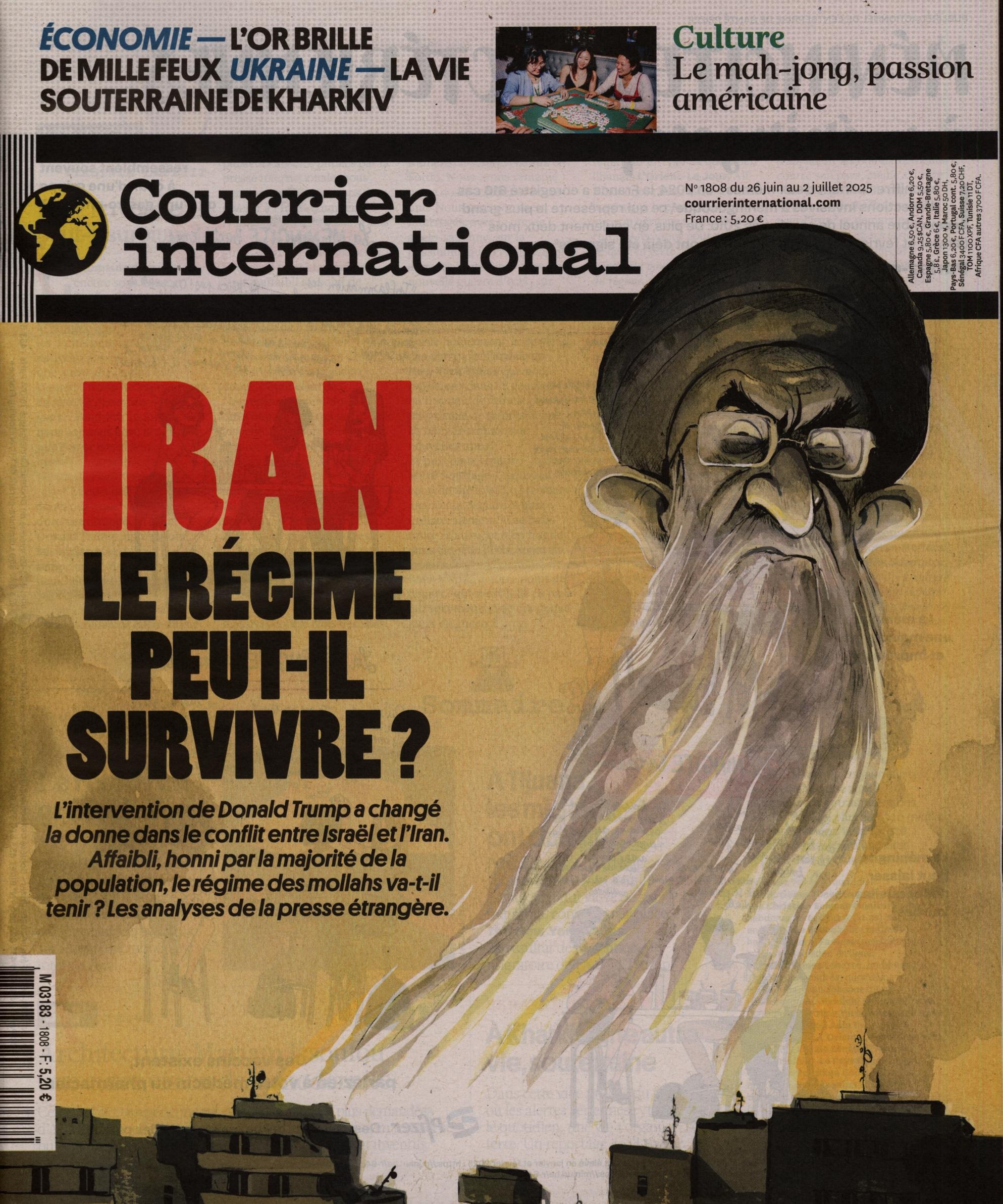 Courrier international 1808/2025