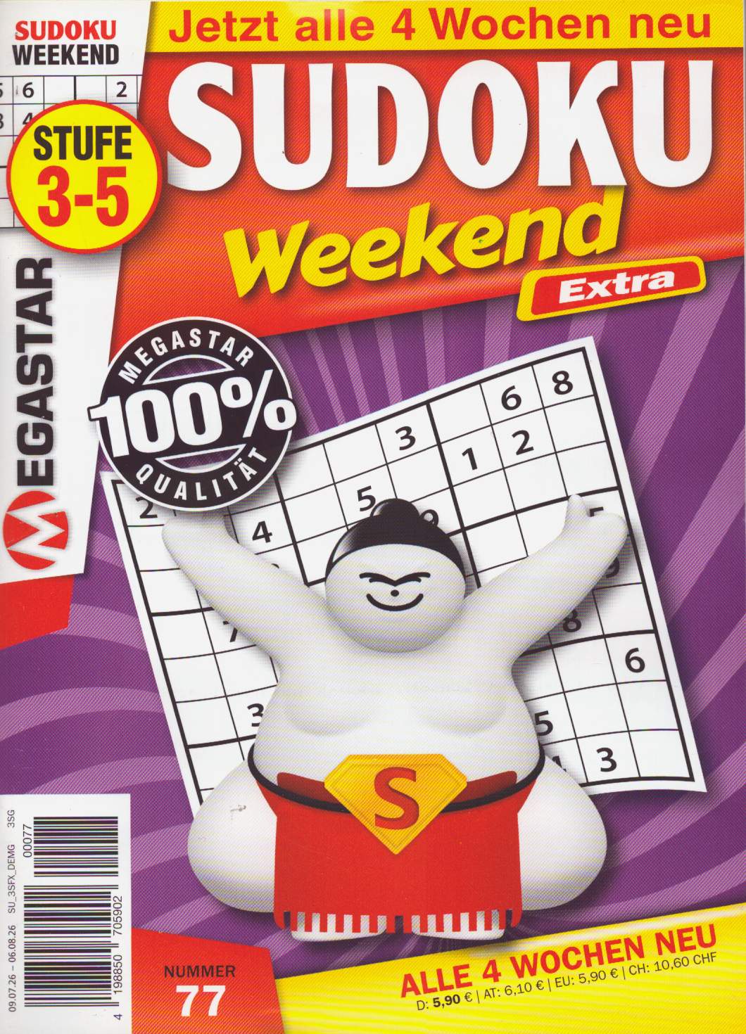Sudoku Weekend Extra 77/2026