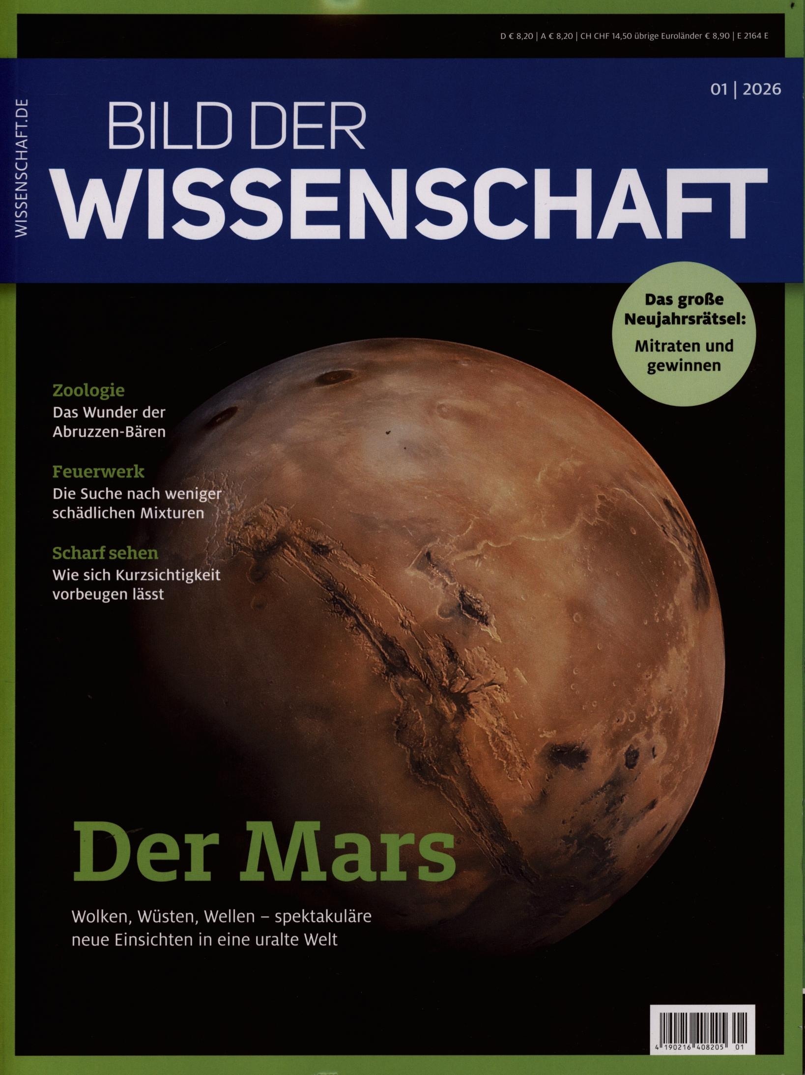 Bild der Wissenschaft 1/2026