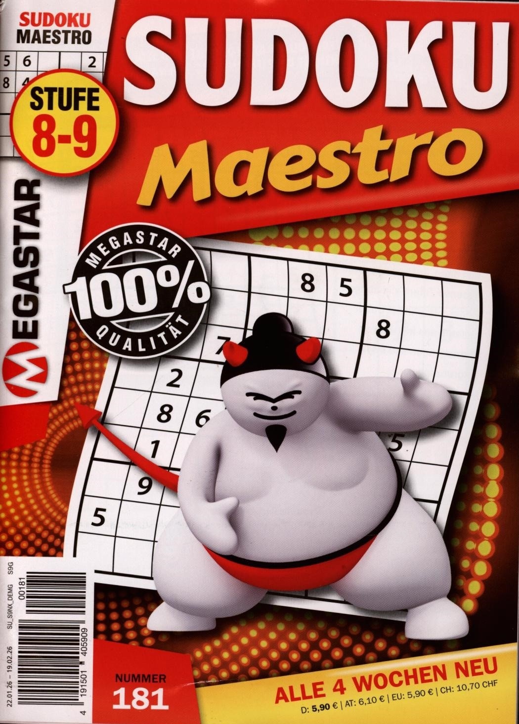 Sudoku Maestro 181/2026
