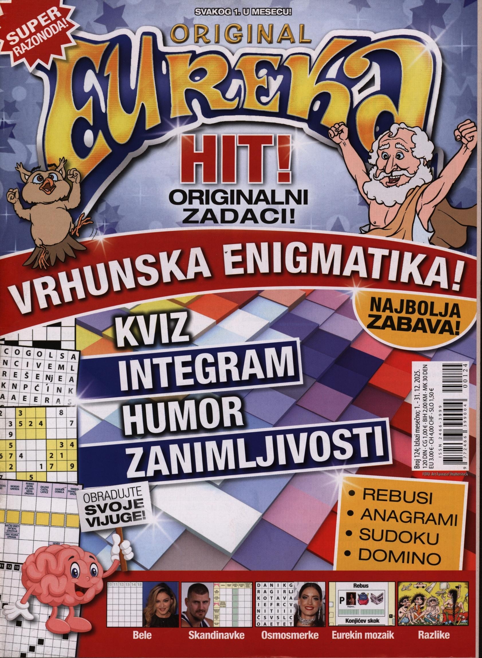 ORIGINAL EUREKA HIT! 124/2026