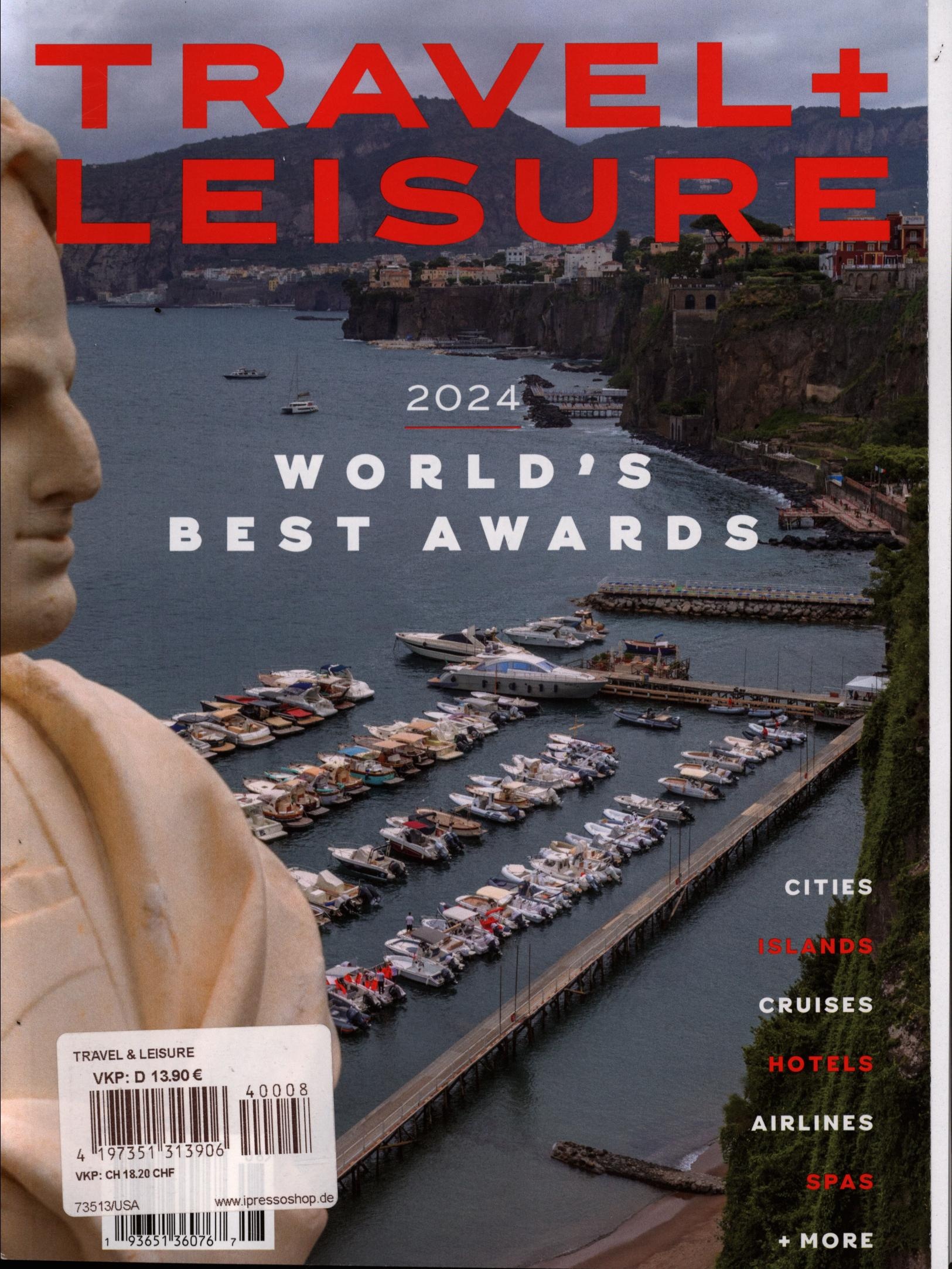 TRAVEL + LEISURE 8/2024