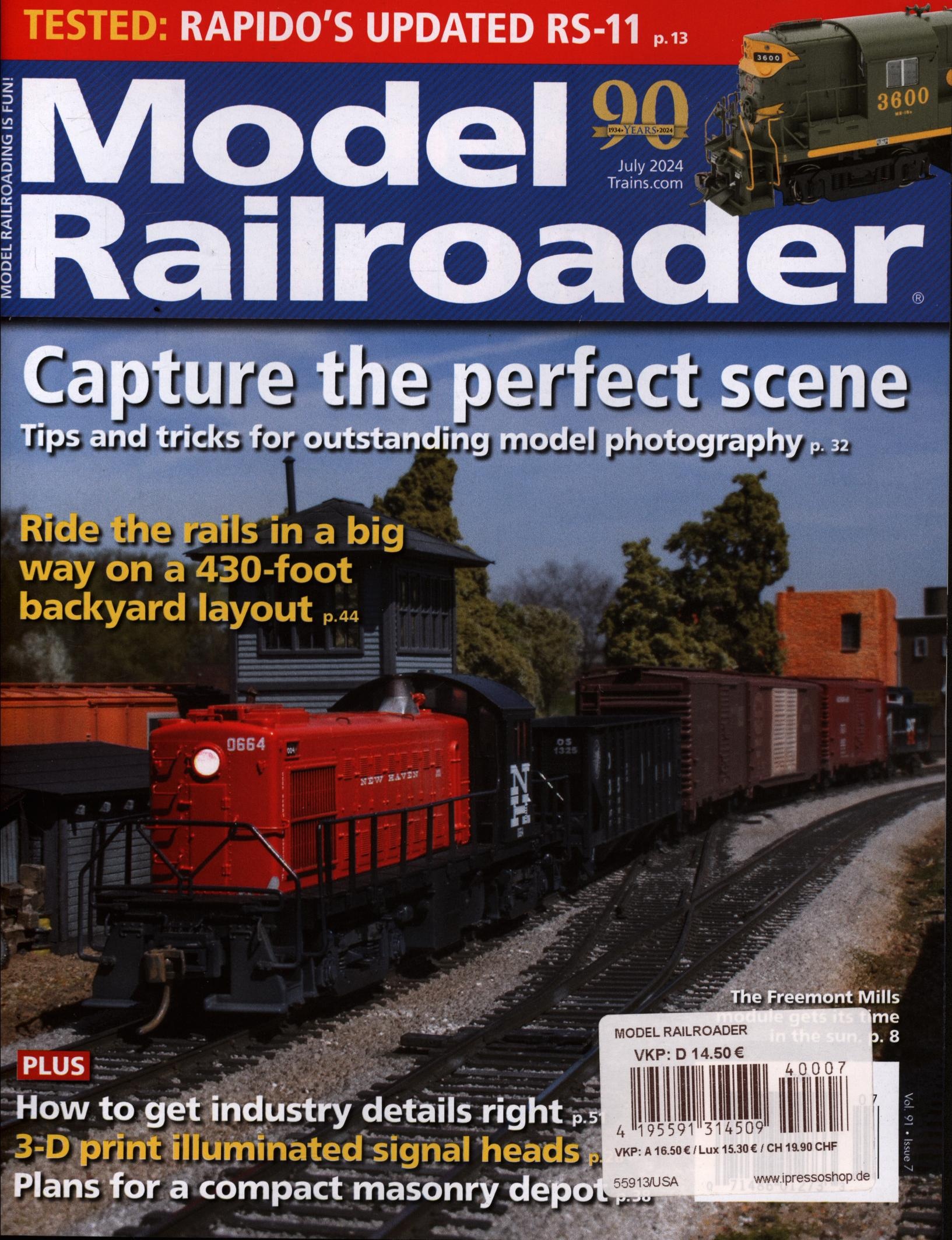 Model Railroader 7/2024