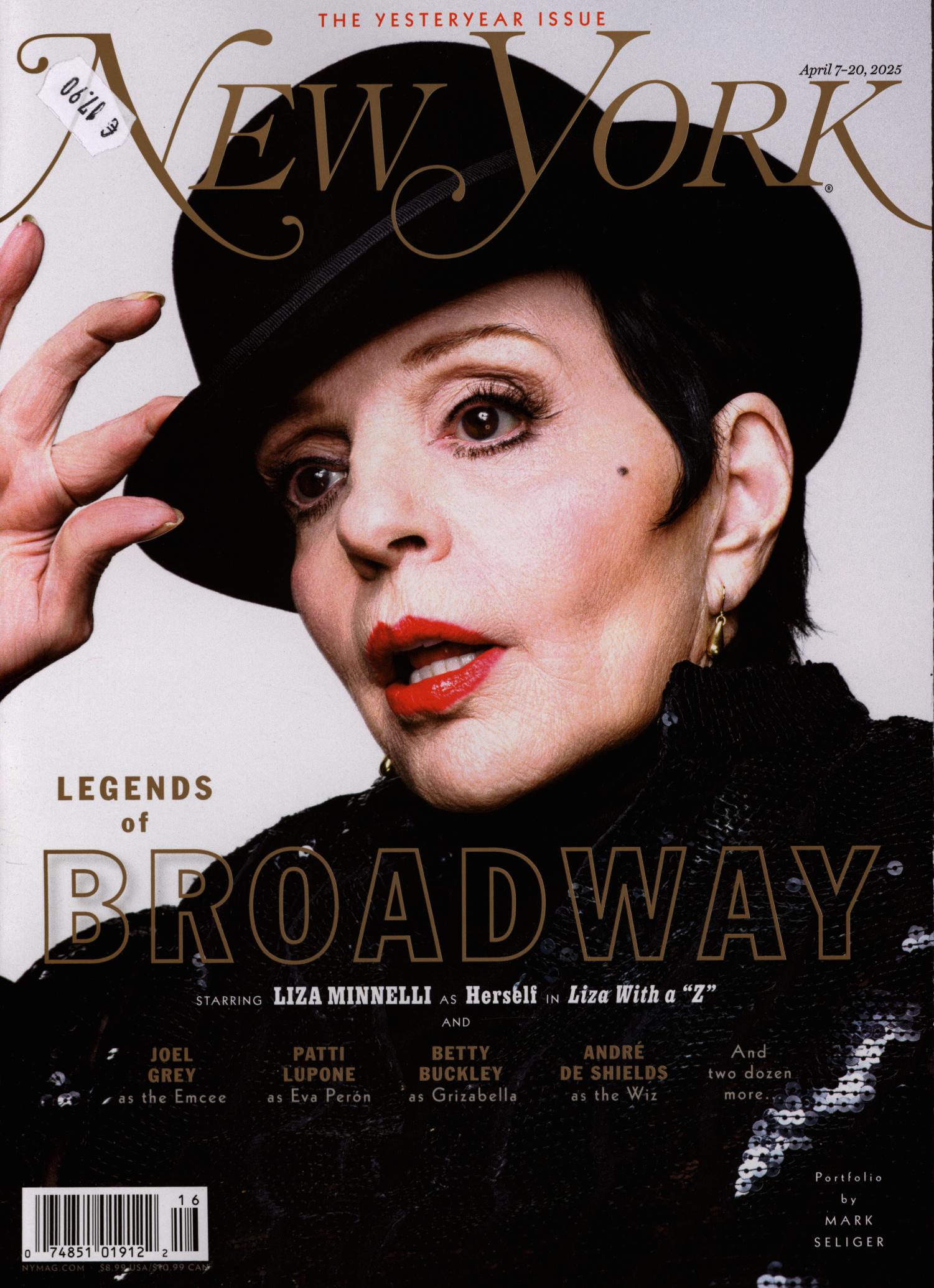 NEW YORK MAGAZINE 19/2025 Cover 2