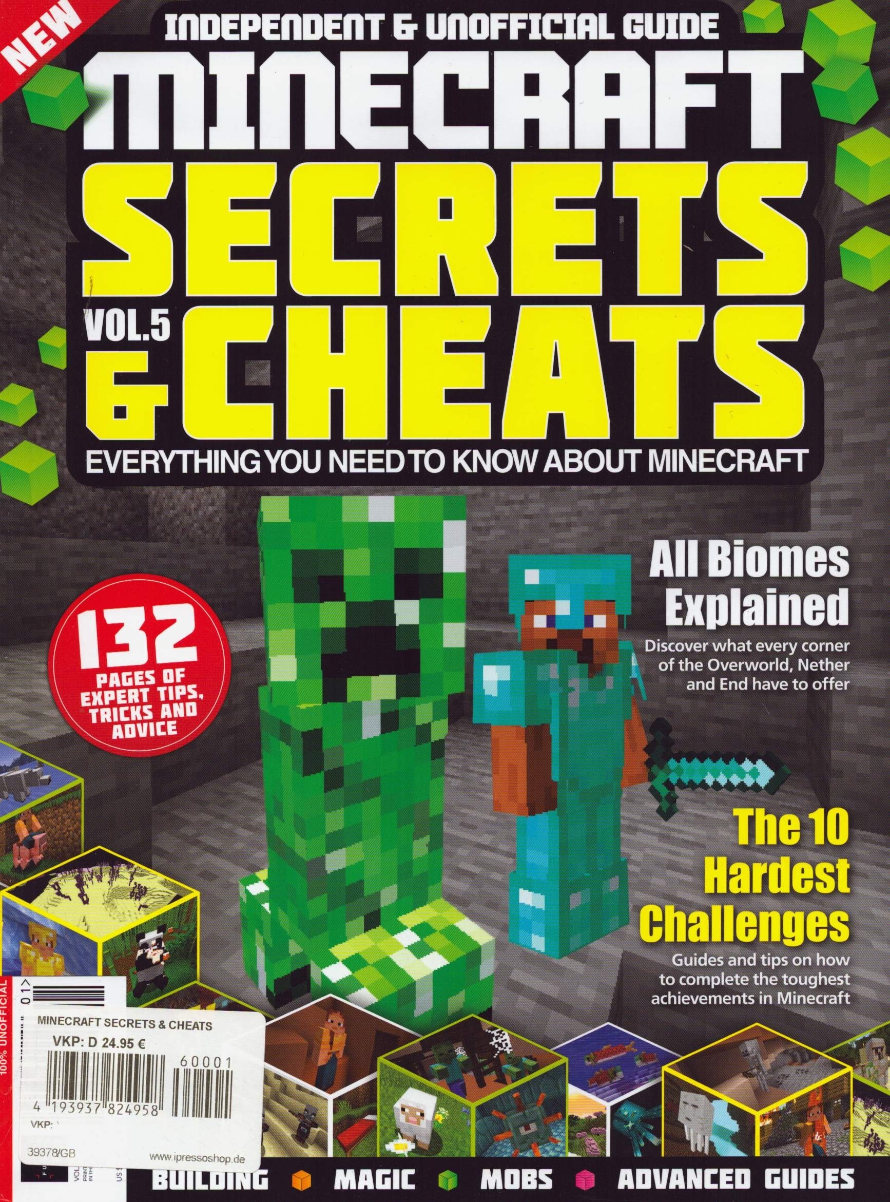 Minecraft Hints MINECRAFT SECRETS & CHEATS 1/2026 | Einzelheft | A5Q26001 | Magazin kaufen