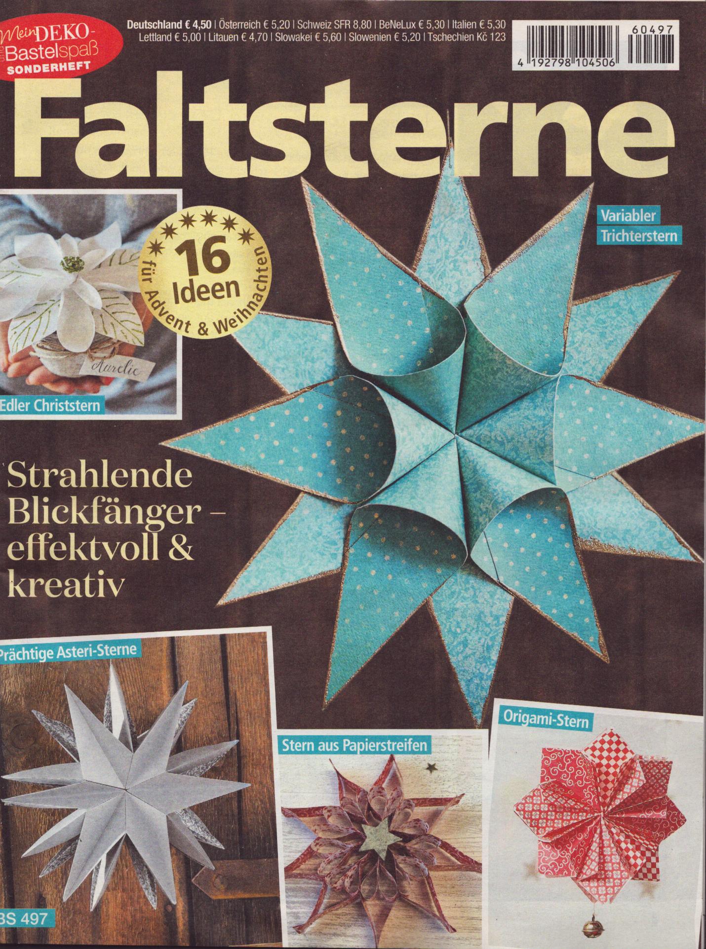 Mein Deko:BastelSH Faltsterne 497/2026