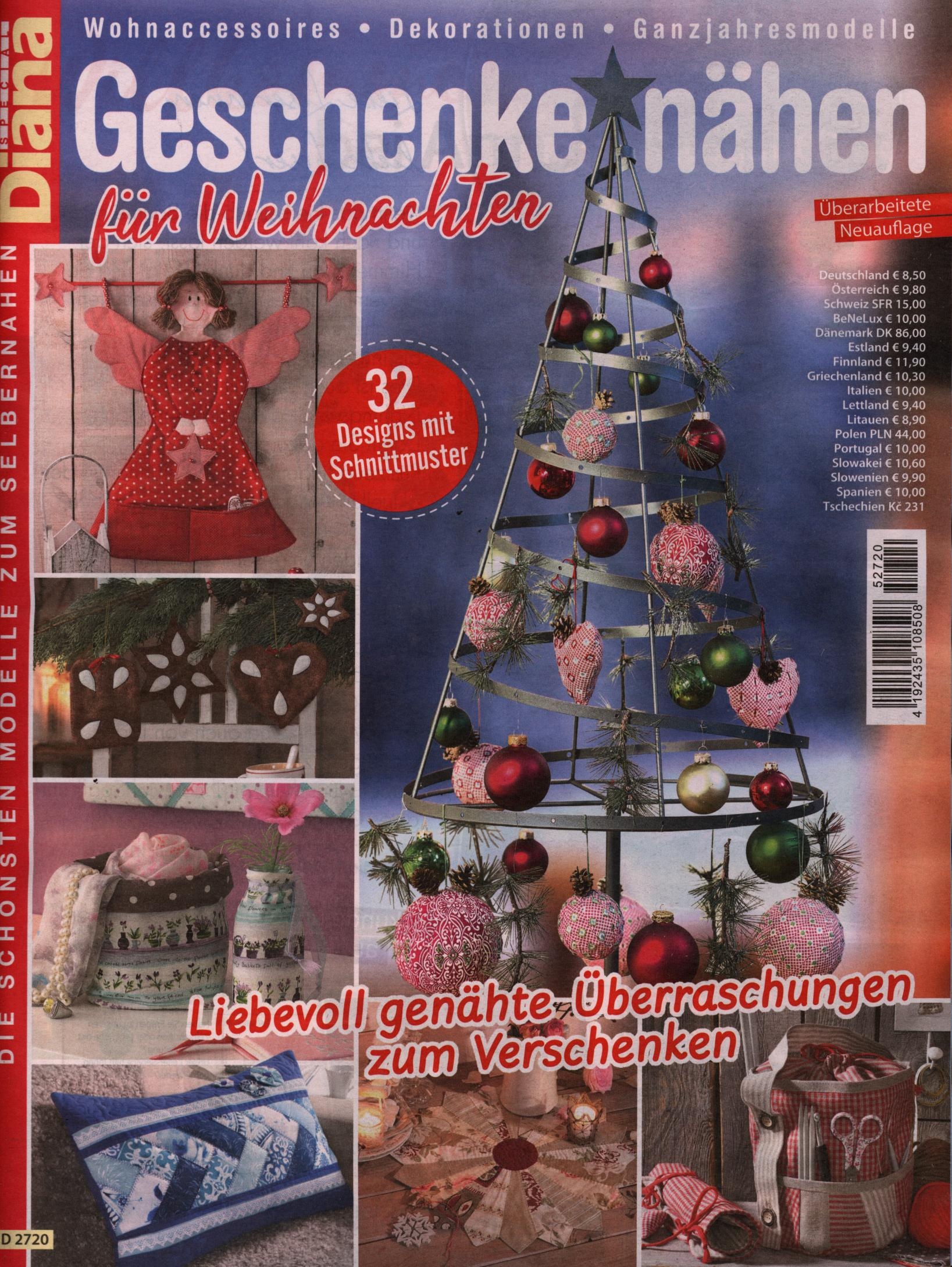 Diana Special – Geschenke nähen für Weihnachten 2720/2025 Diana Special – Geschenke nähen für Weihnachten 2720/2025