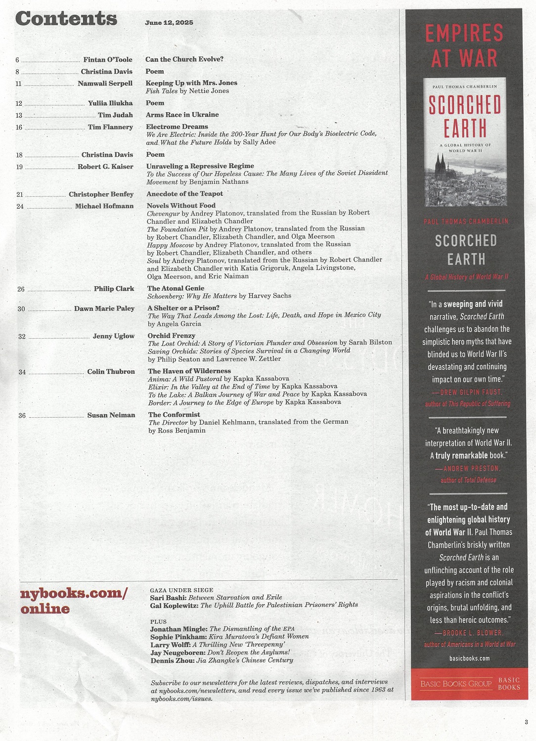 The New York Review of Books 24/2025