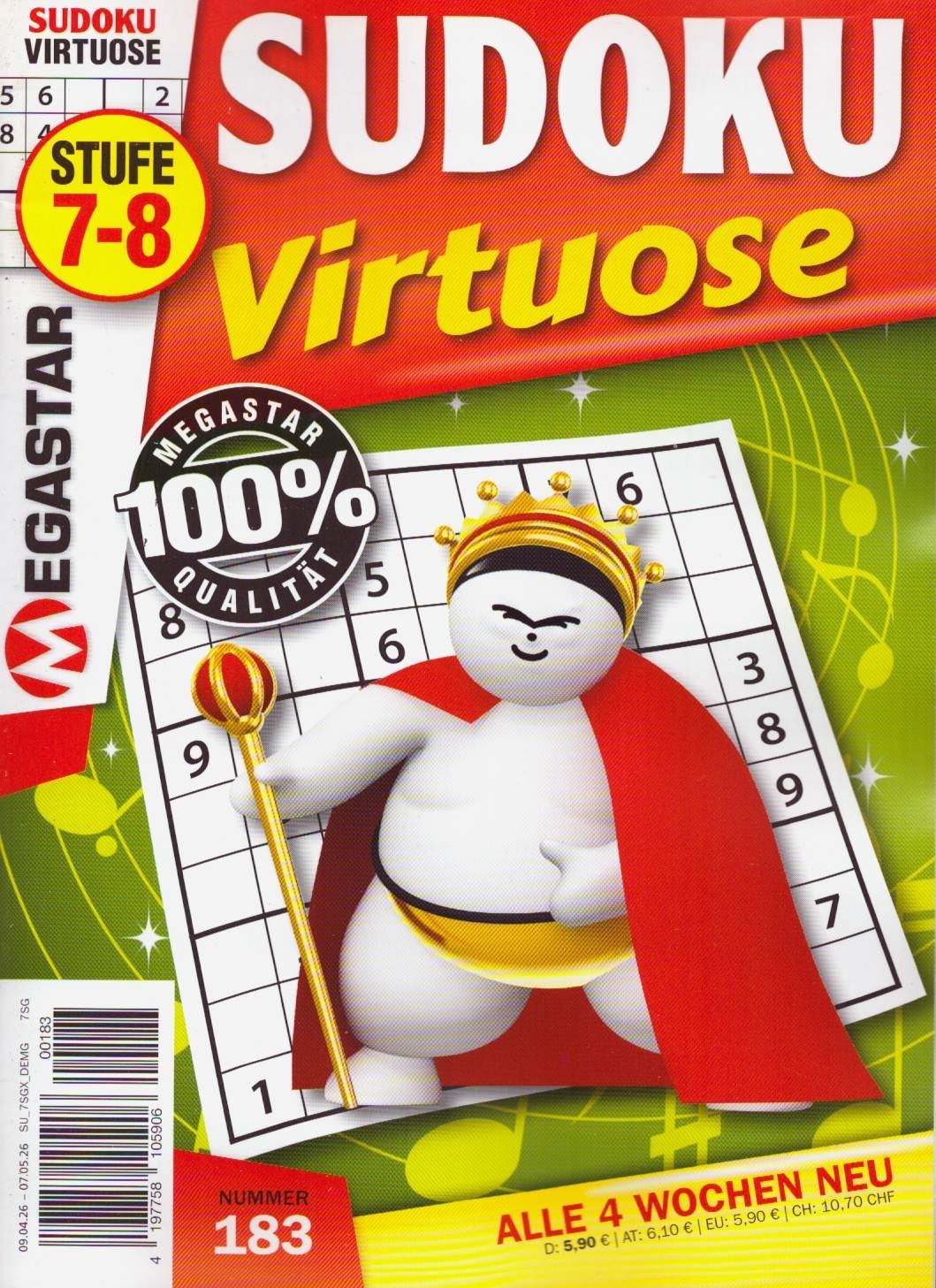 Sudoku Virtuose 183/2026