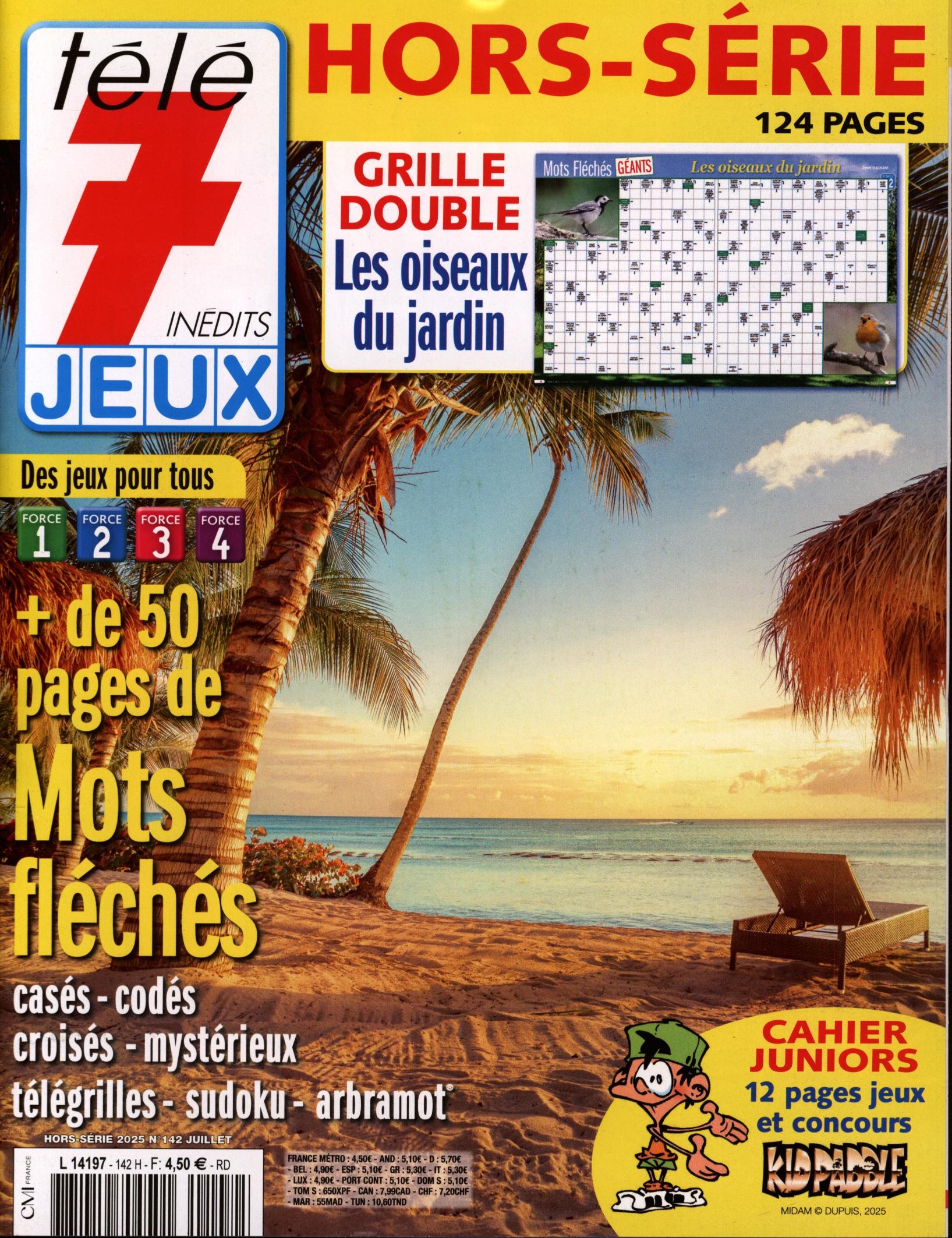 tèlè 7 JEUX HORS-SÉRIE 142/2025