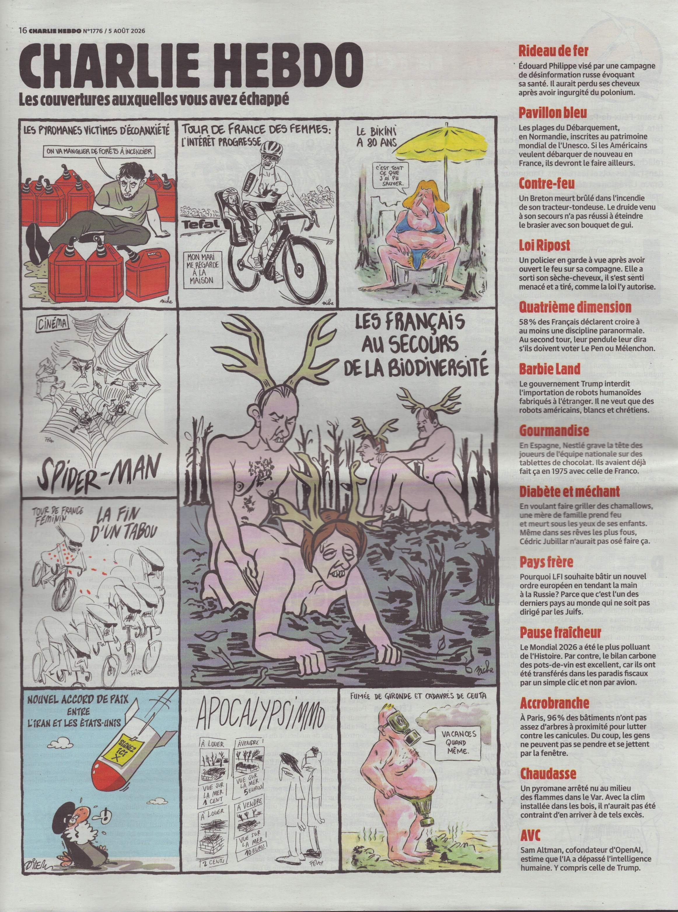 CHARLIE HEBDO 1776/2026