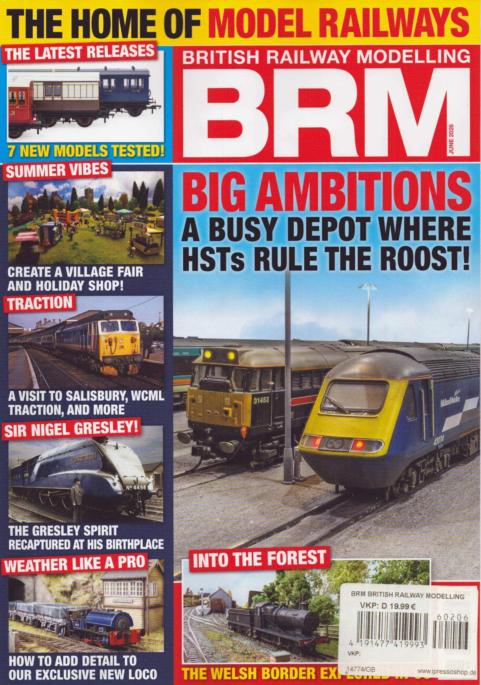 BRM BRITISH RAILWAY MODELLING 206/2026