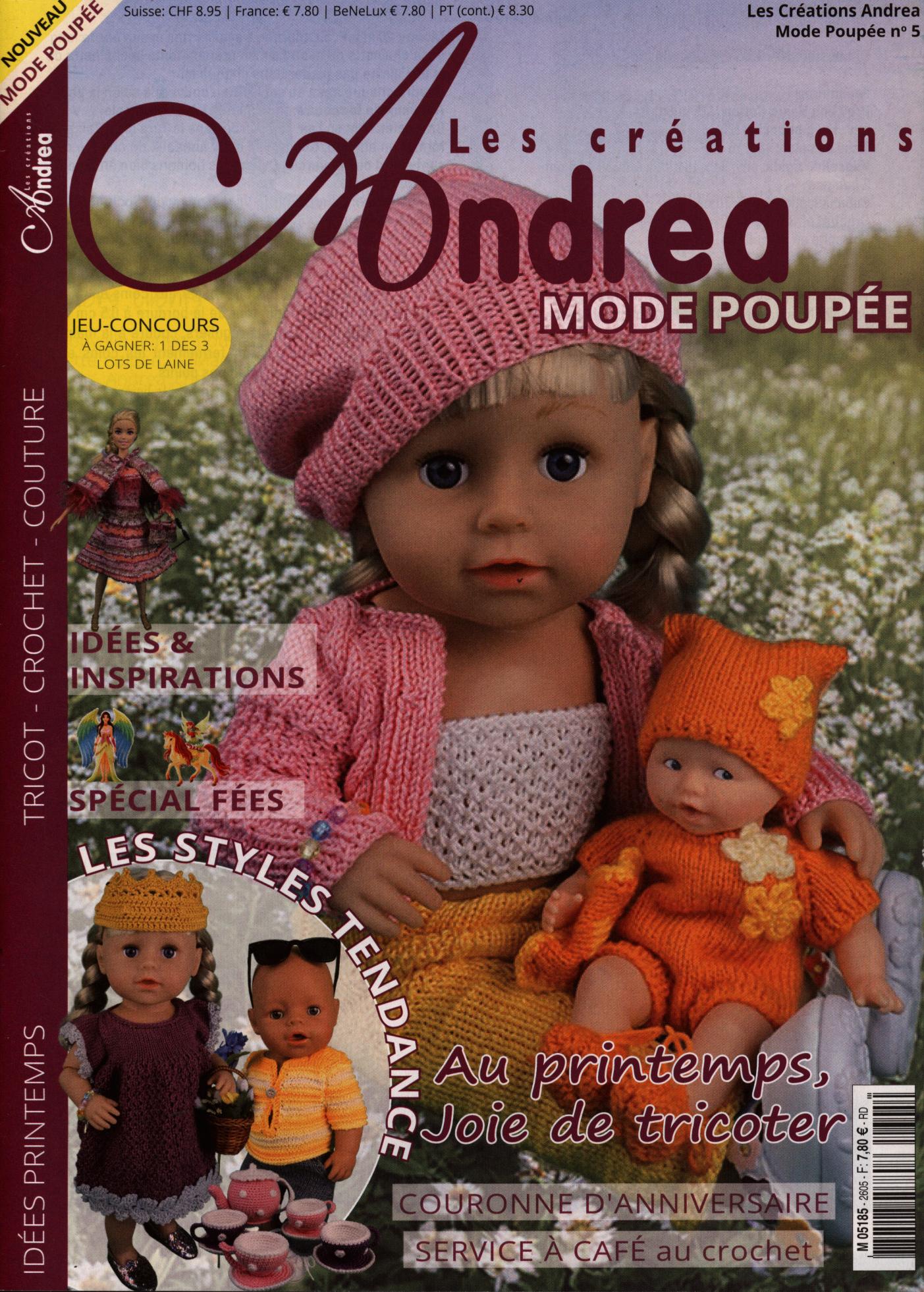 Andrea Kreativ MODE POUPÉE FR 5/2026