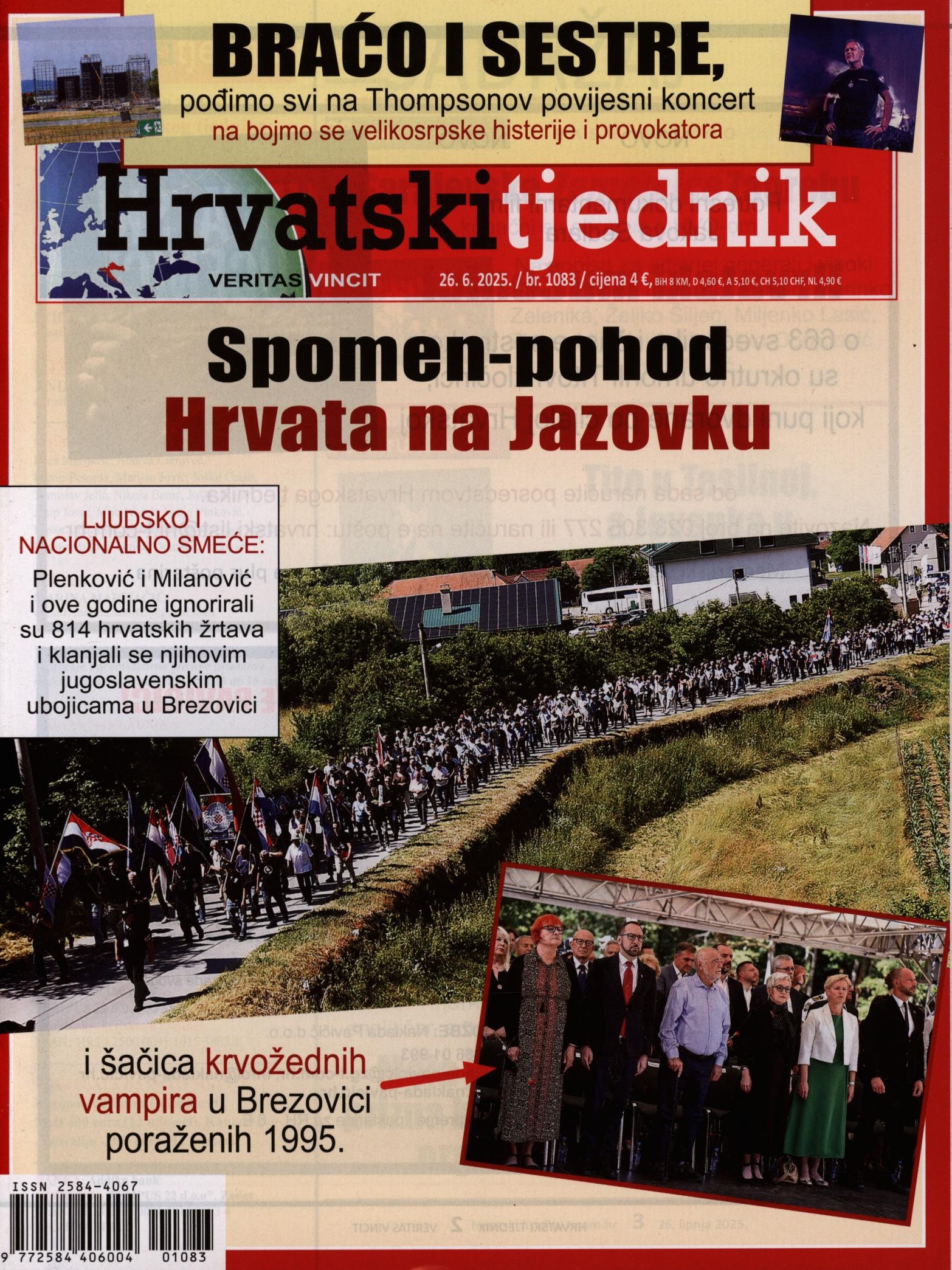 HRVATSKI TJEDNIK 1083/2025