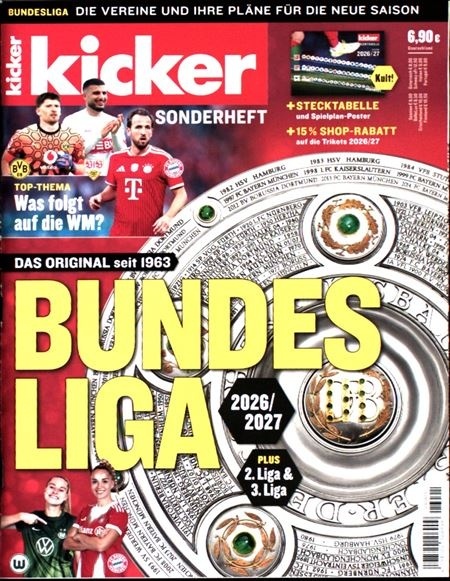 kicker Bundesliga SH 1/2026