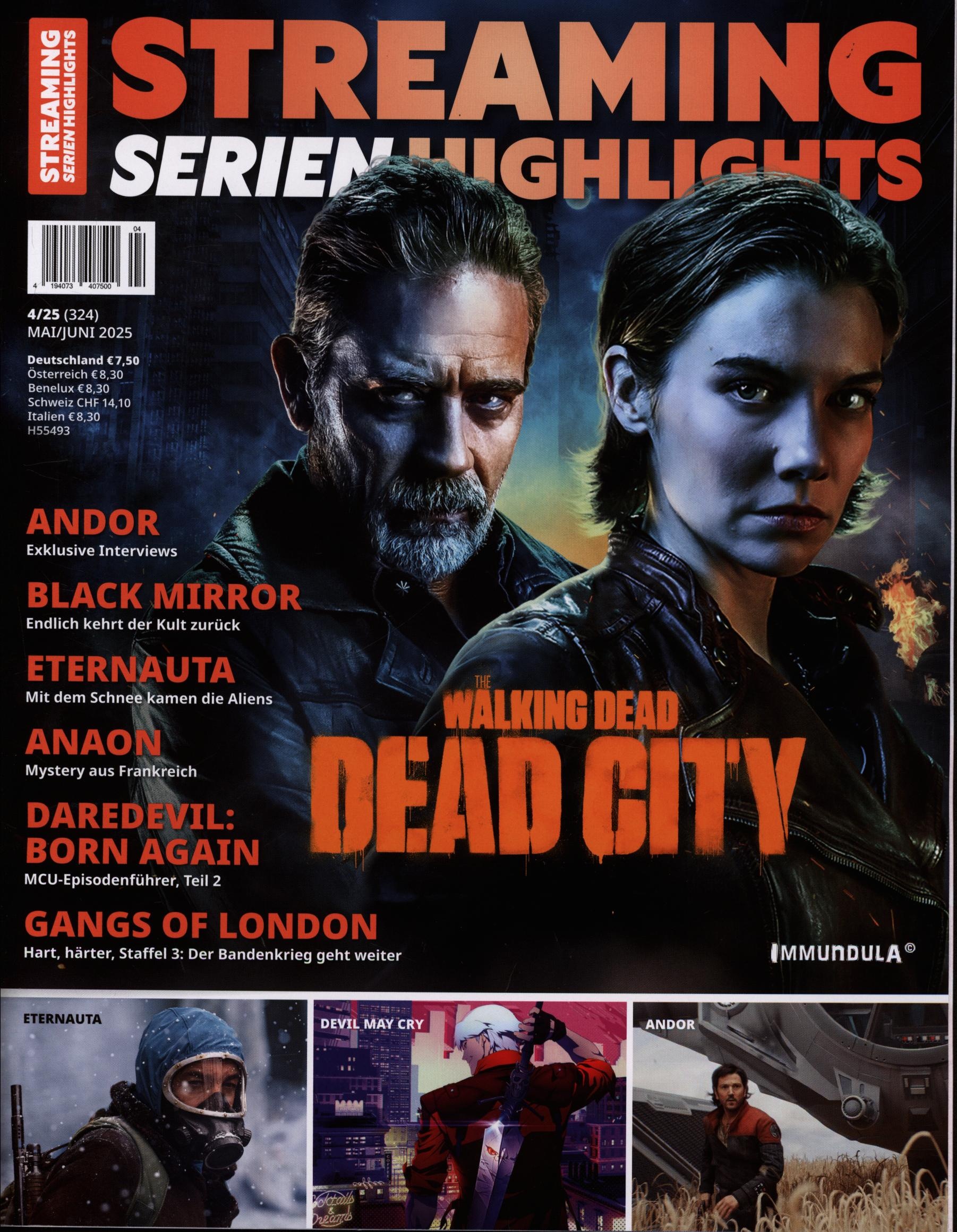 Streaming Serien Highlights 4/2025 Streaming Serien Highlights 4/2025