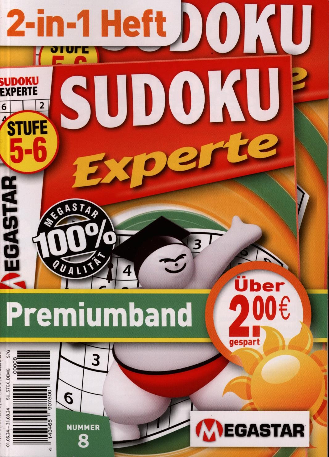 Sudoku Experte Premiumband 8/2024
