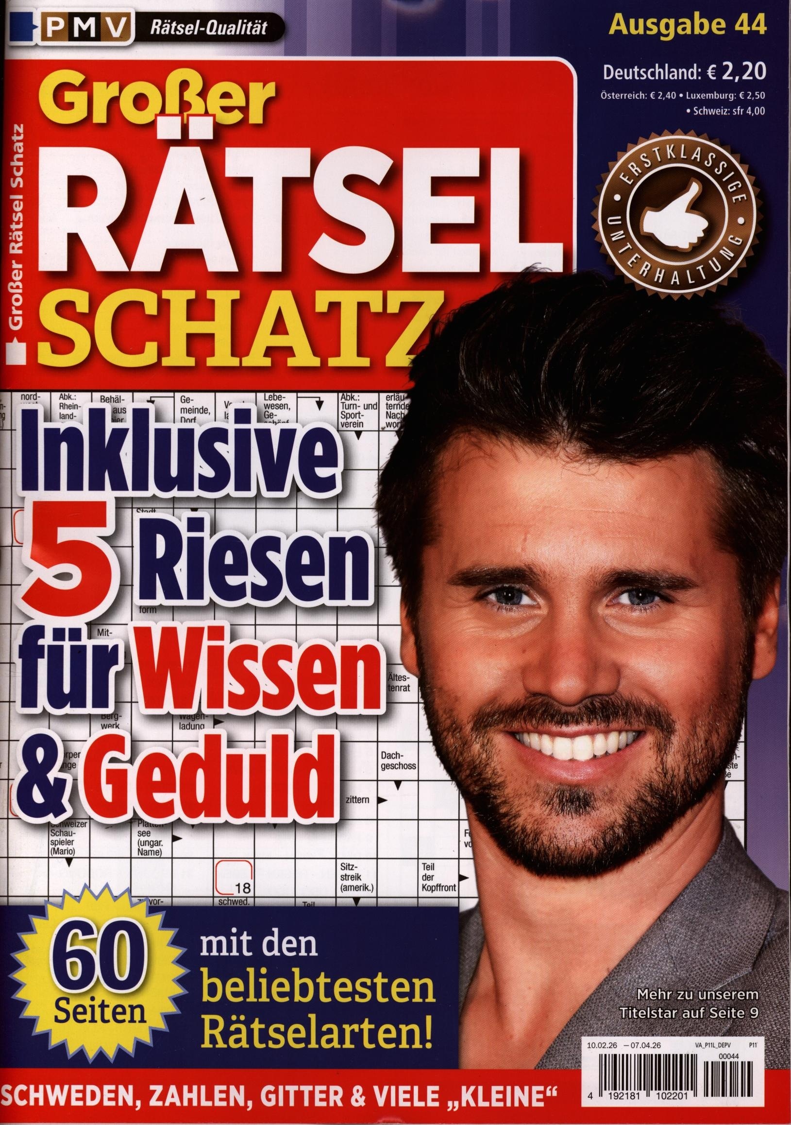 Großer Rätsel Schatz 44/2026