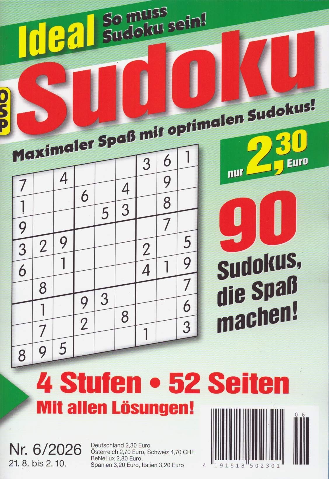 IDEAL SUDOKU 6/2026
