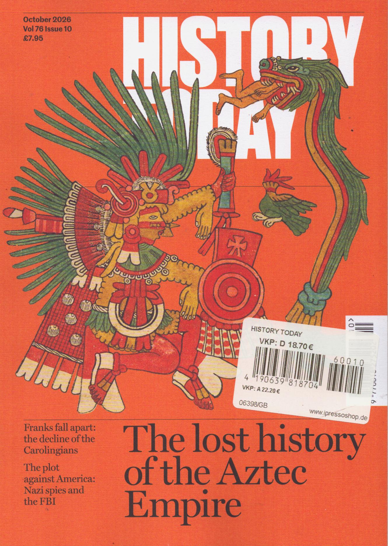 HISTORY TODAY 10/2026
