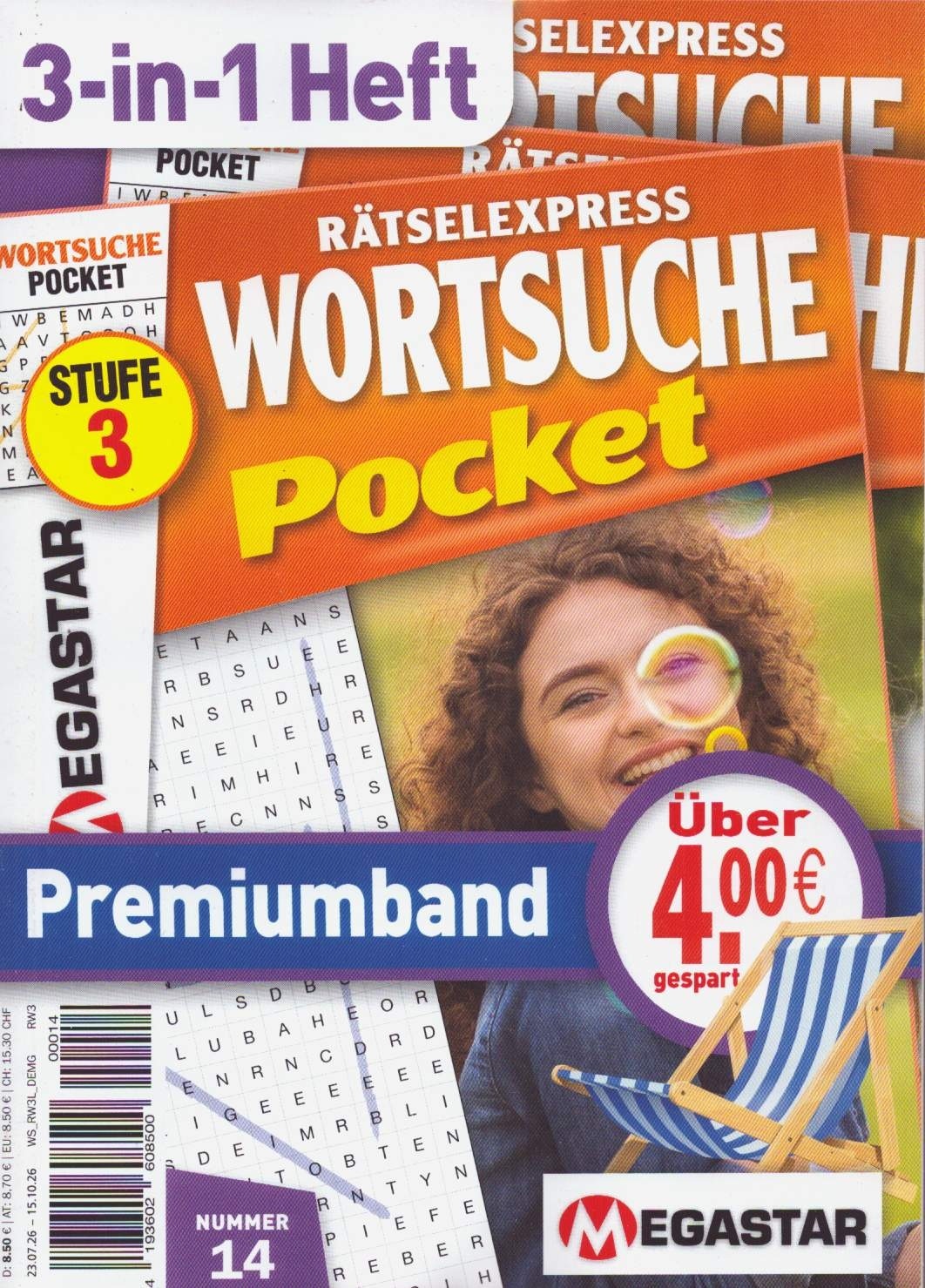 Wortsuche Pocket Premiumband 3 14/2026