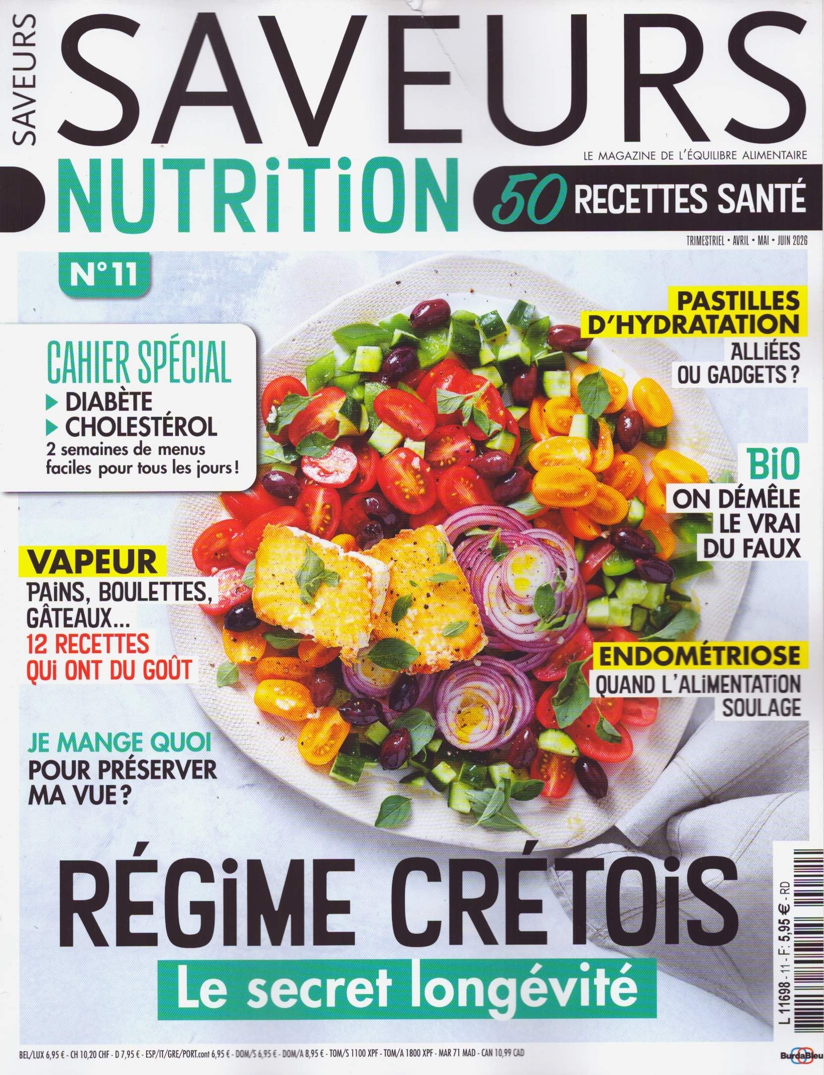 SAVEURS NUTRITION 11/2026