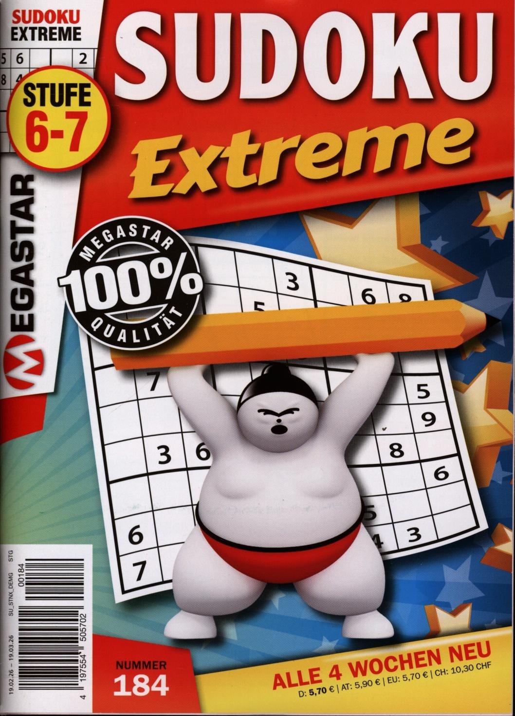 Sudoku Extreme 184/2026